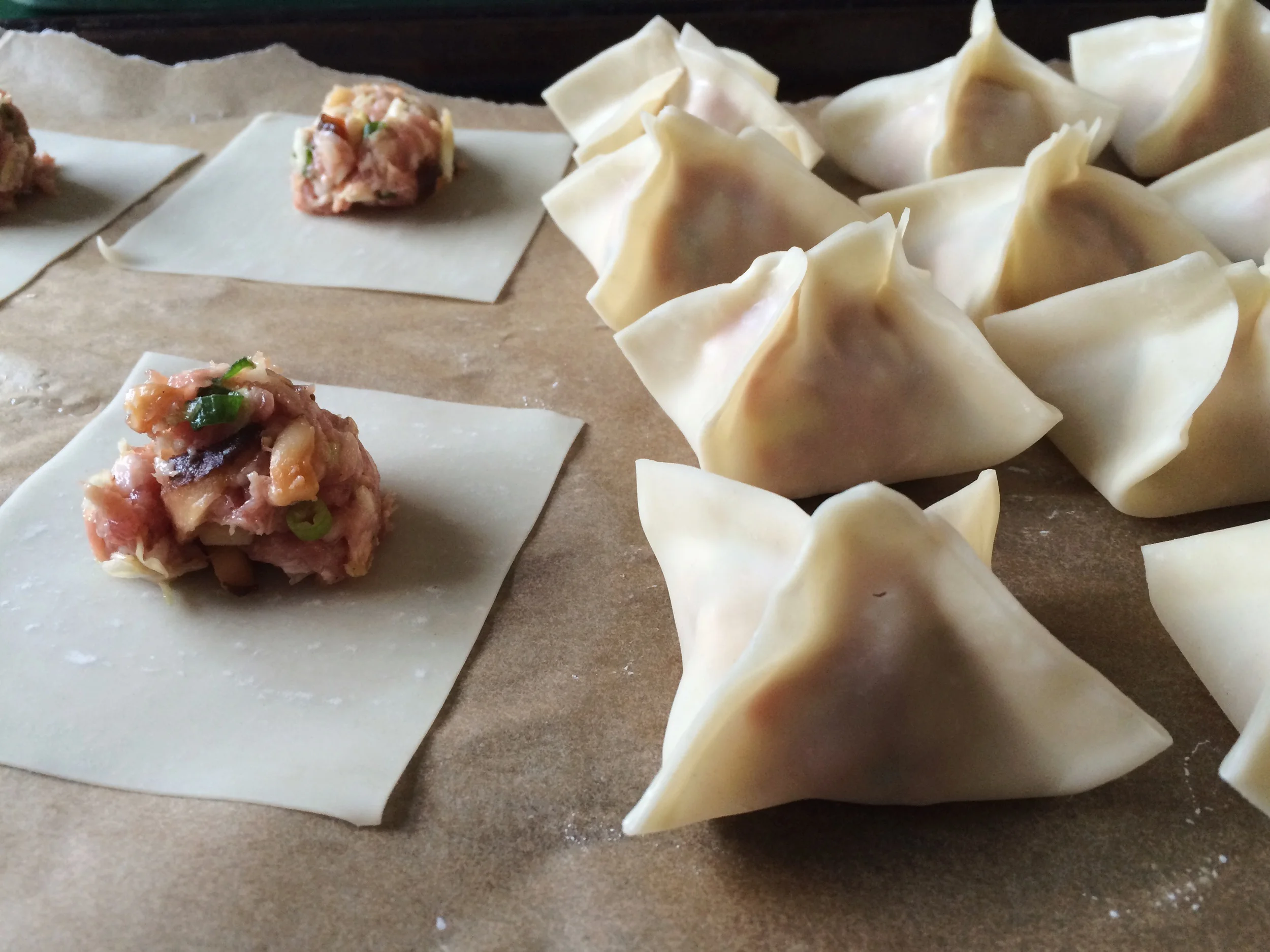 It was a wonton afternoon