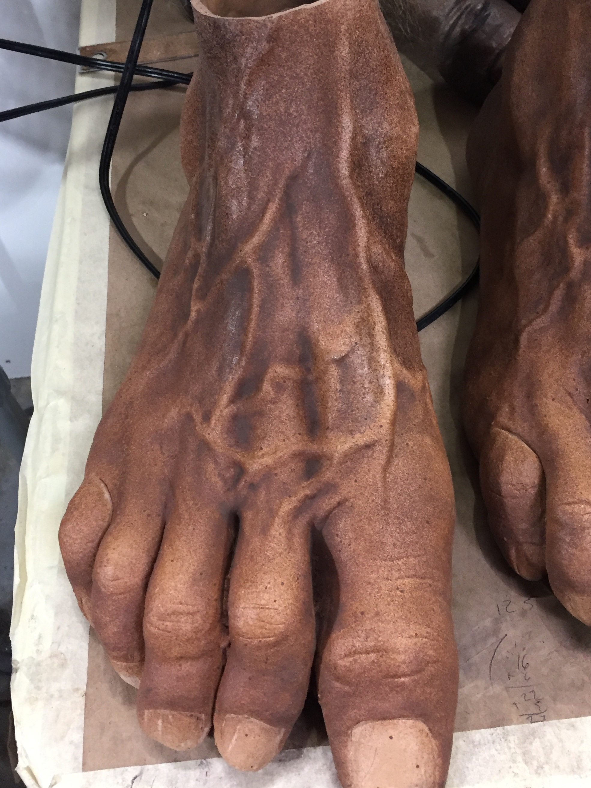 Jack Links feet (After matte sealer)