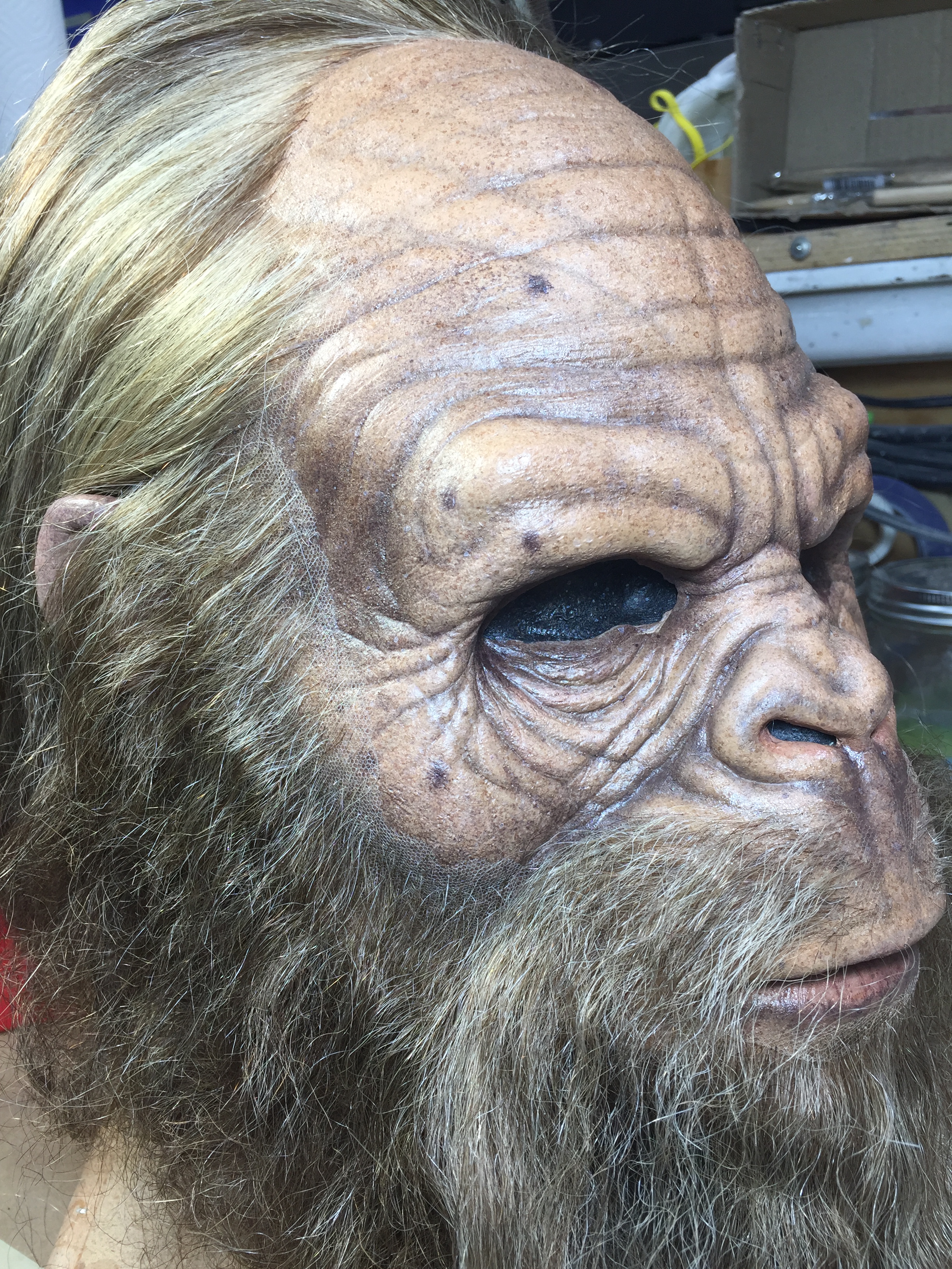  Painted JackLinks Bigfoot done for Legacy FX Hair by Connie Criswell 