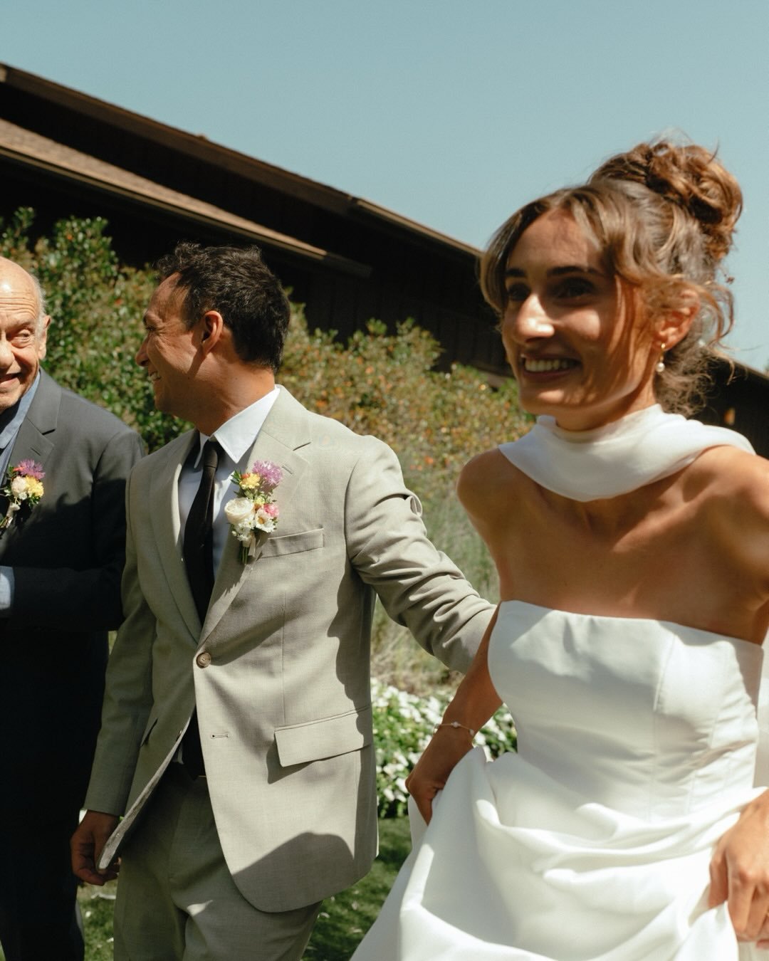 A truly ethereal day with @emma.fresco &amp; @monty_owen at @etherealgardensvenue 

Shot on a mix of 35mm @kodak #portra400 &amp; digital 

Dreamy, garden floral design by @petalandpeachfloral 
Dress @anthropologieweddings 
Cake @connorscraftcakes 
S