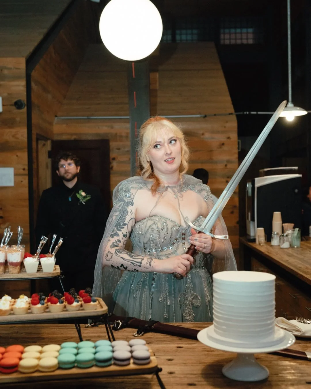 The Babe With The Power!!

How absolutely delish is this Labyrinth themed wedding?!? Obviously I screamed when I saw Katie&rsquo;s dress, but every detail had that perfect touch of the Power of Voodoo (who do?!). I&rsquo;ve never seen a more perfect 