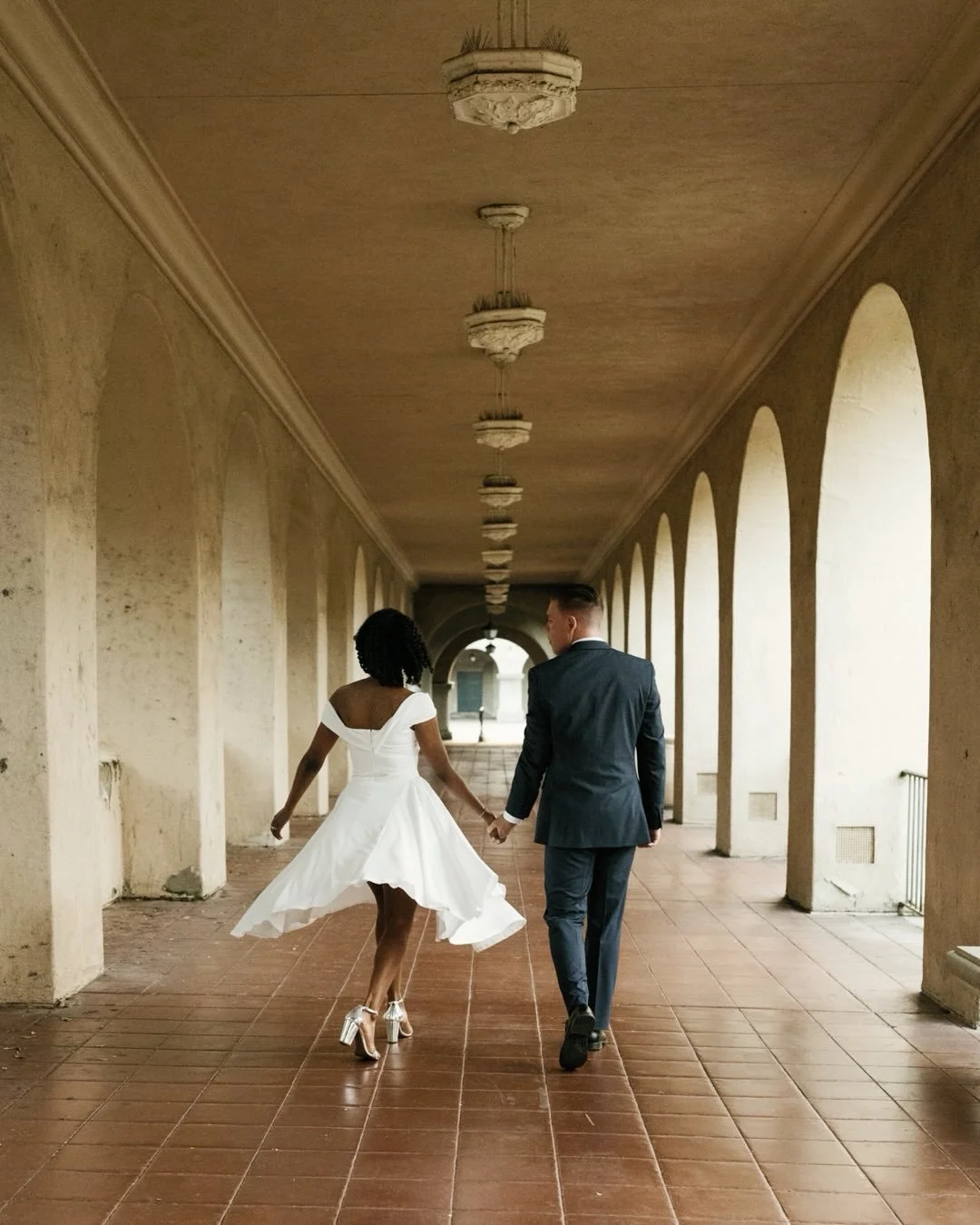 Last time I photographed @worldofdomdom she was a super hero. This time she was an bride 😍🩷✨

Honored to document your new union!! 

Shot on a mix of #35mmfilm &amp; digital 
Dev &amp; scans by @imstill.developing 

#sandiegoelopement #sandiegoelop