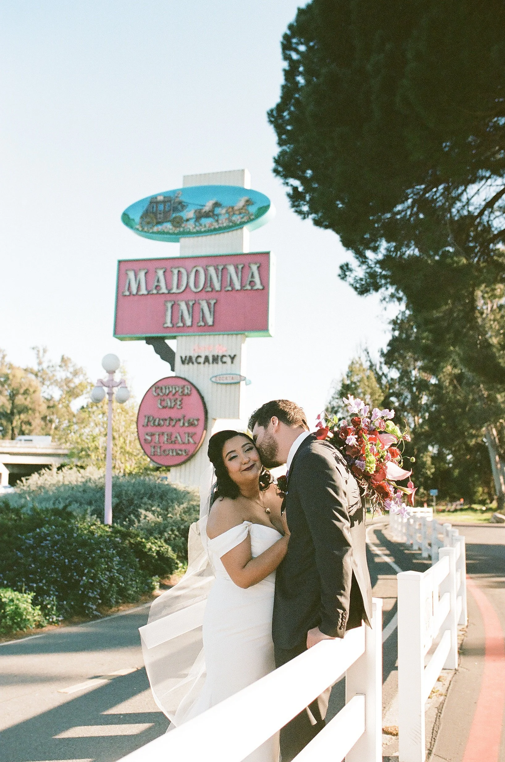 Romantic &amp; Kitchy Madonna Inn Maximalist Wedding. San Luis Obispo, CA | Erika &amp; Kurt