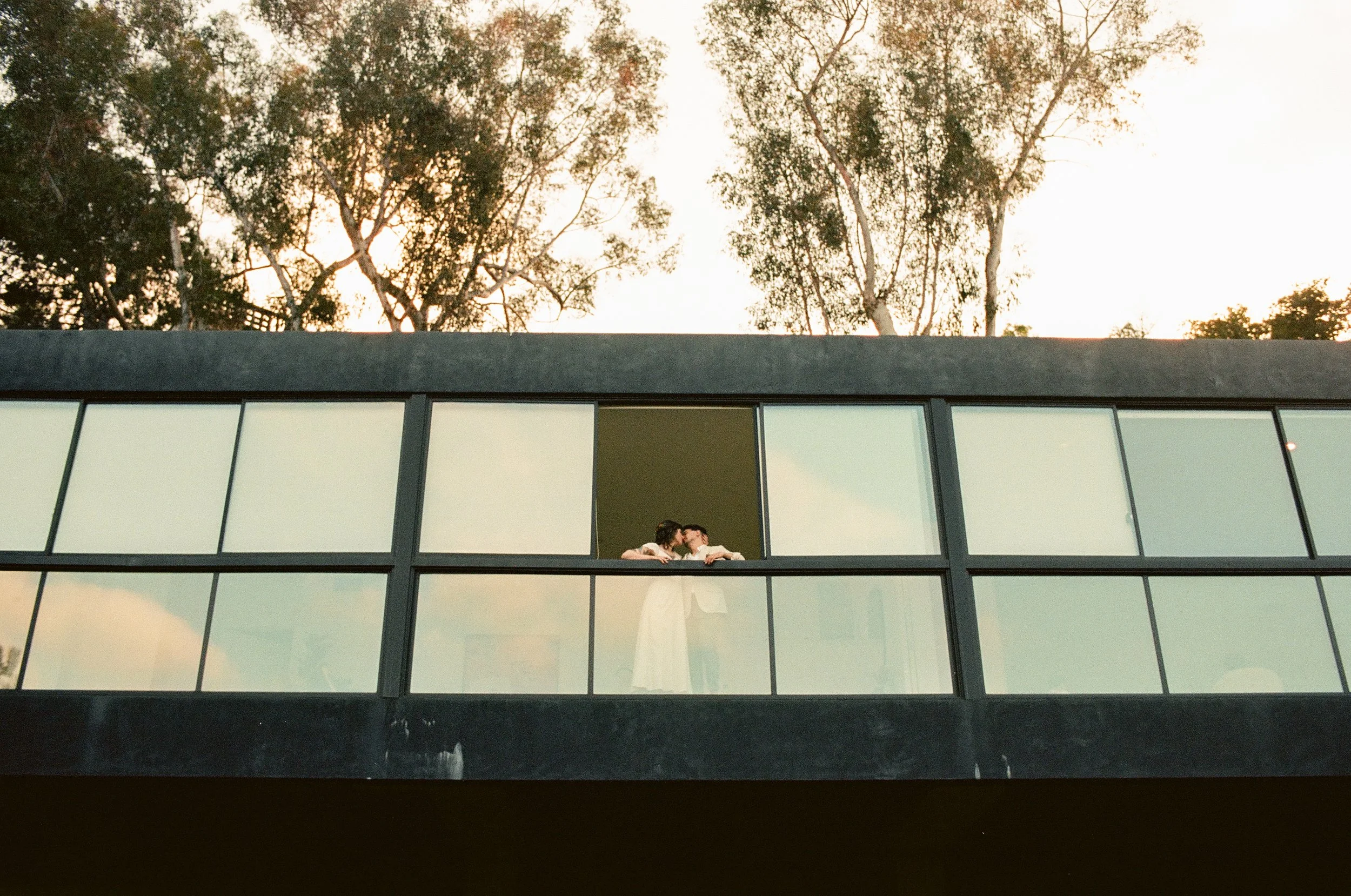 Cacti &amp; Columns Elopement on Film in Balboa Park. San Diego, CA | Jaimie &amp; Tomás