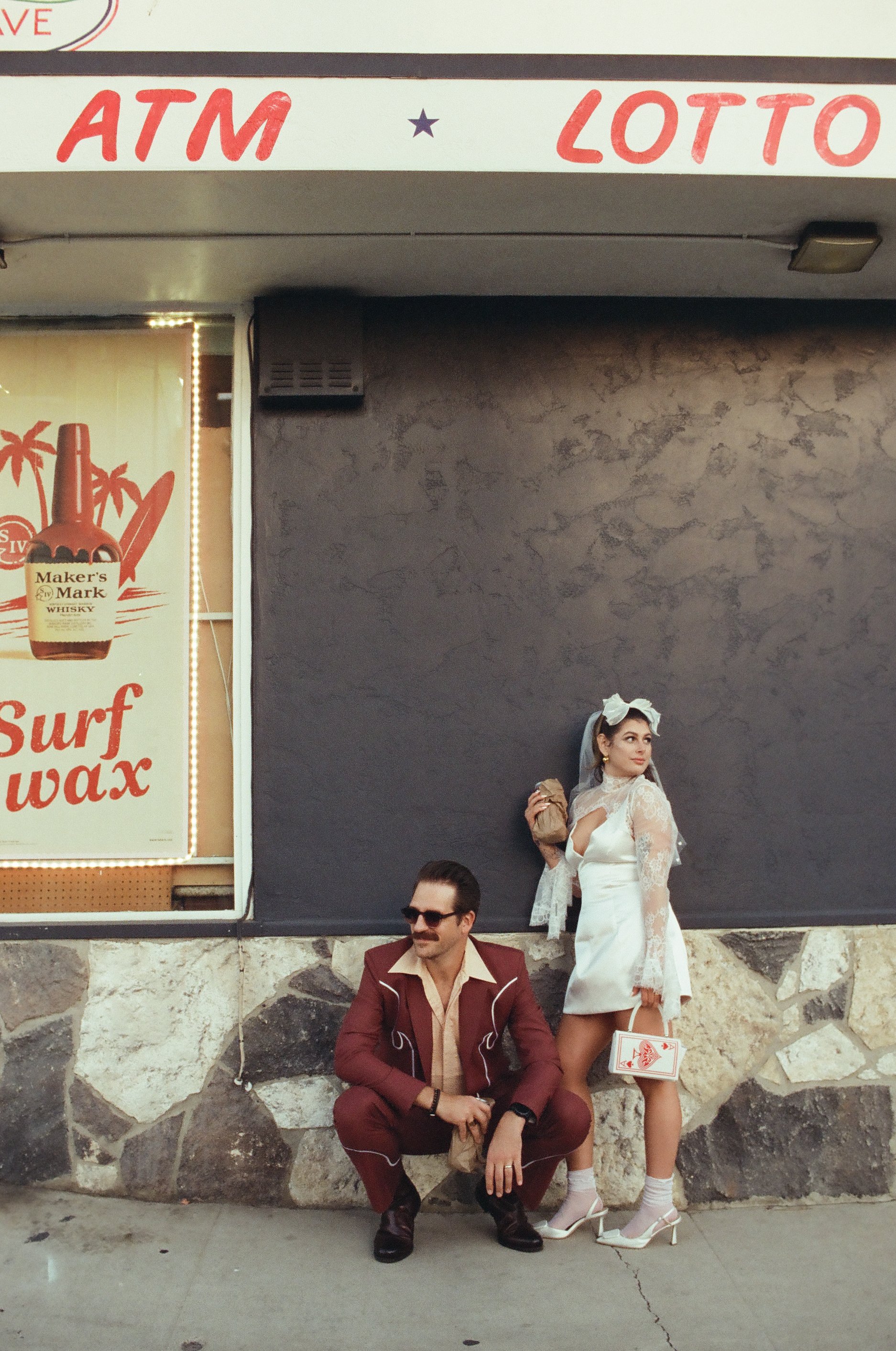 Rad 70's Dream Wedding With Big Vegas Energy. San Diego, CA | Natalie &amp; Cris