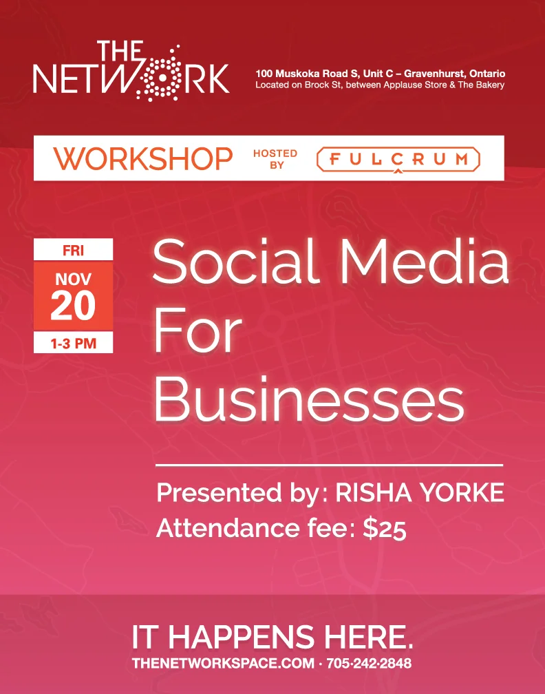 Workshop cover image: Social media for businesses