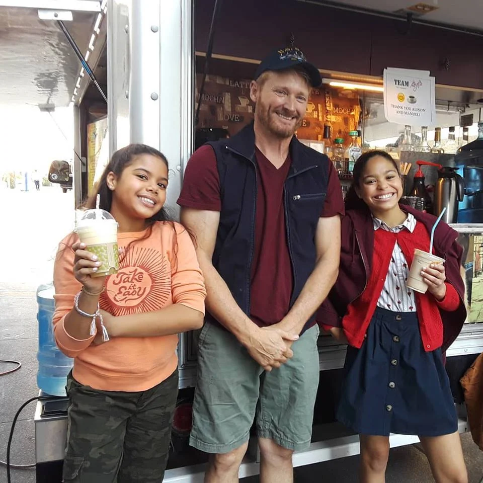 You meet some of the nicest people on set!