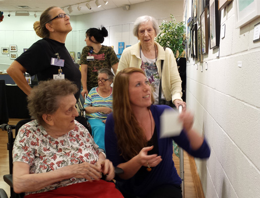 Artists from Gaymont Nursing Center