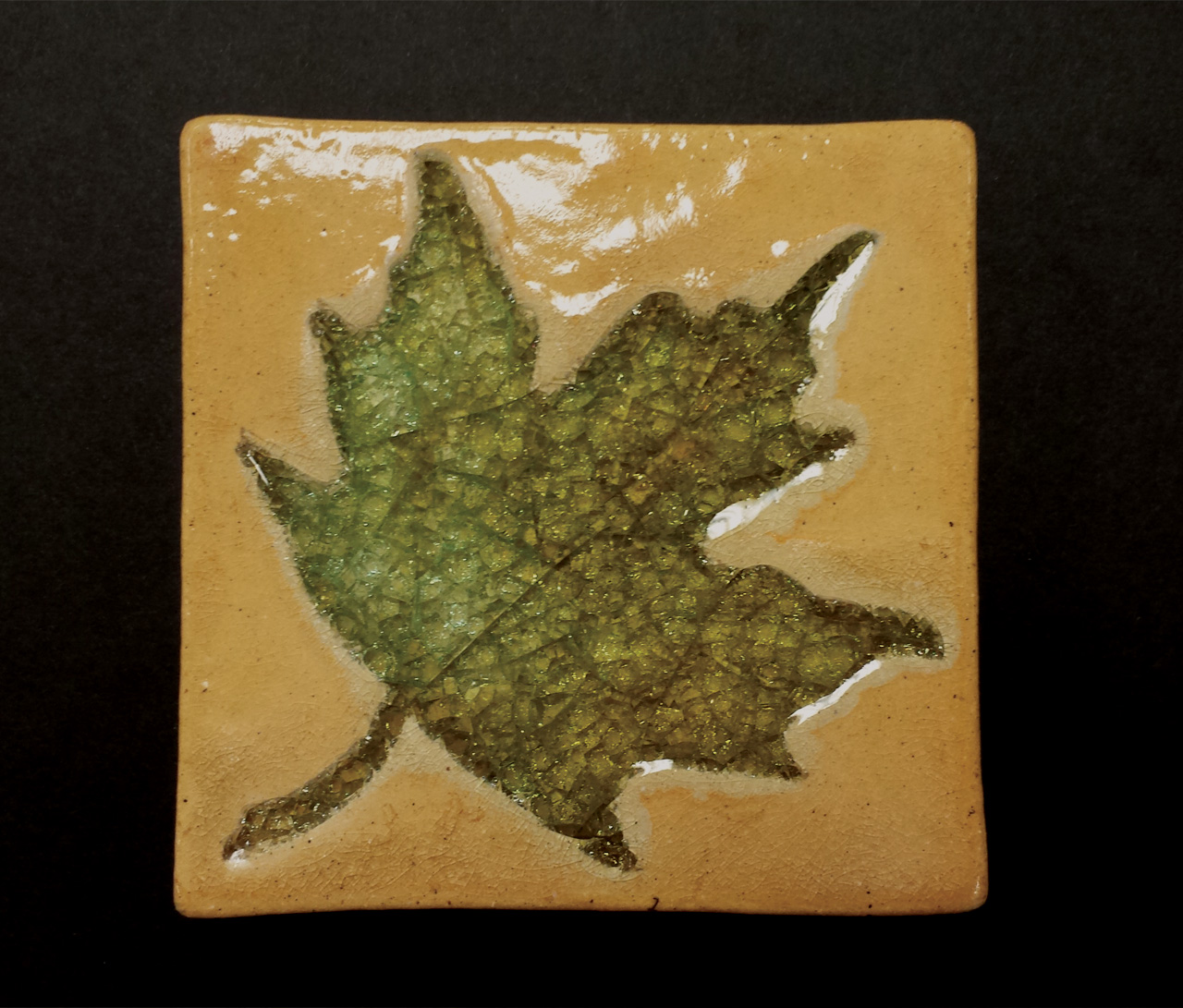 The Norwalk, Ohio Maple Leaf Coaster - Gabby Road Studio 28 East Main St. Norwalk, Ohio
