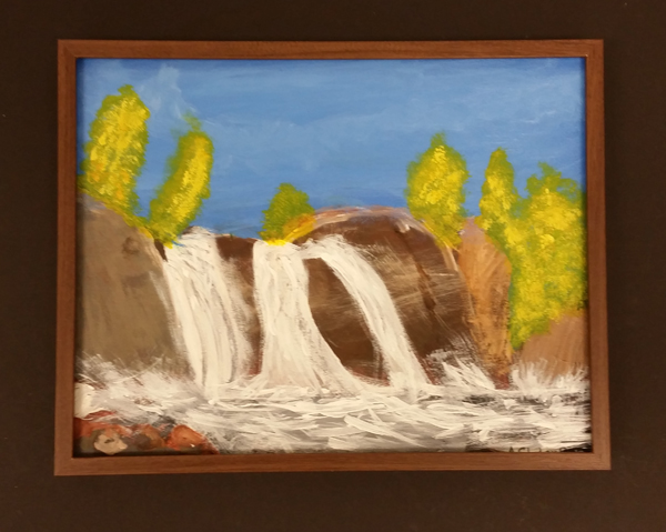Rocky Waterfall