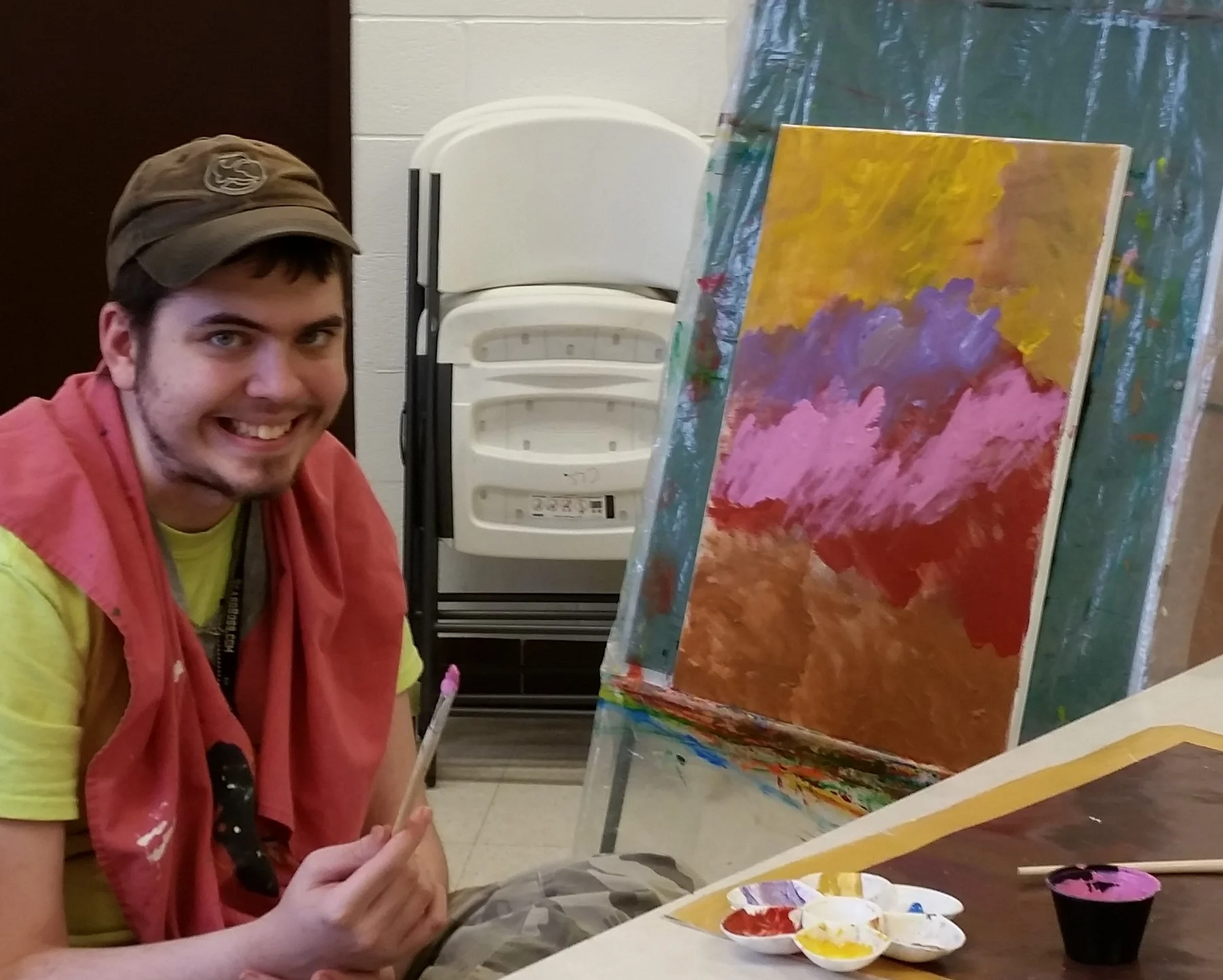 Jesse gives us a smile