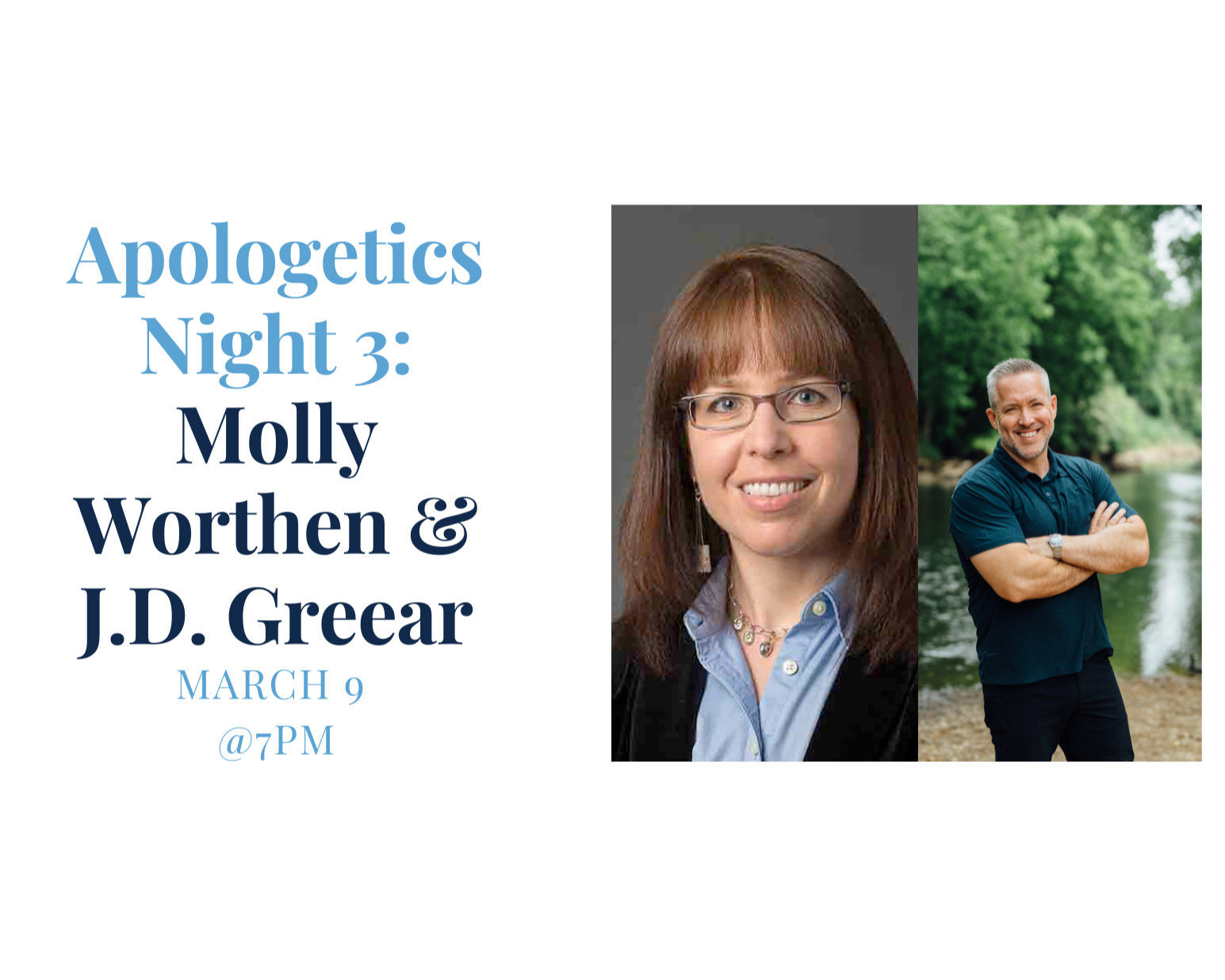 A Pastor and Professor Talk about Faith and Doubt (Night 3), with J. D. Greear and Molly Worthen