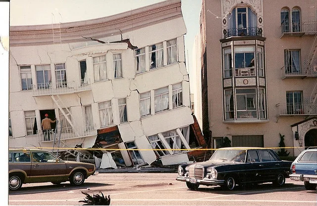 1989 Loma Prieta earthquake. I was in a movie theater in San Francisco with my mother. The movie was Uncle Buck . Image CC Eve Fraser-Corp.