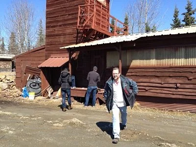 Grandma's old smokehouse.