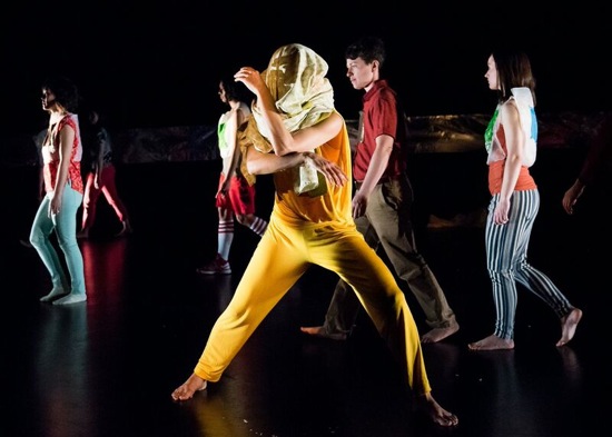  Aretha Aoki in Emily Johnson's SHORE . Photo: Ian Douglas