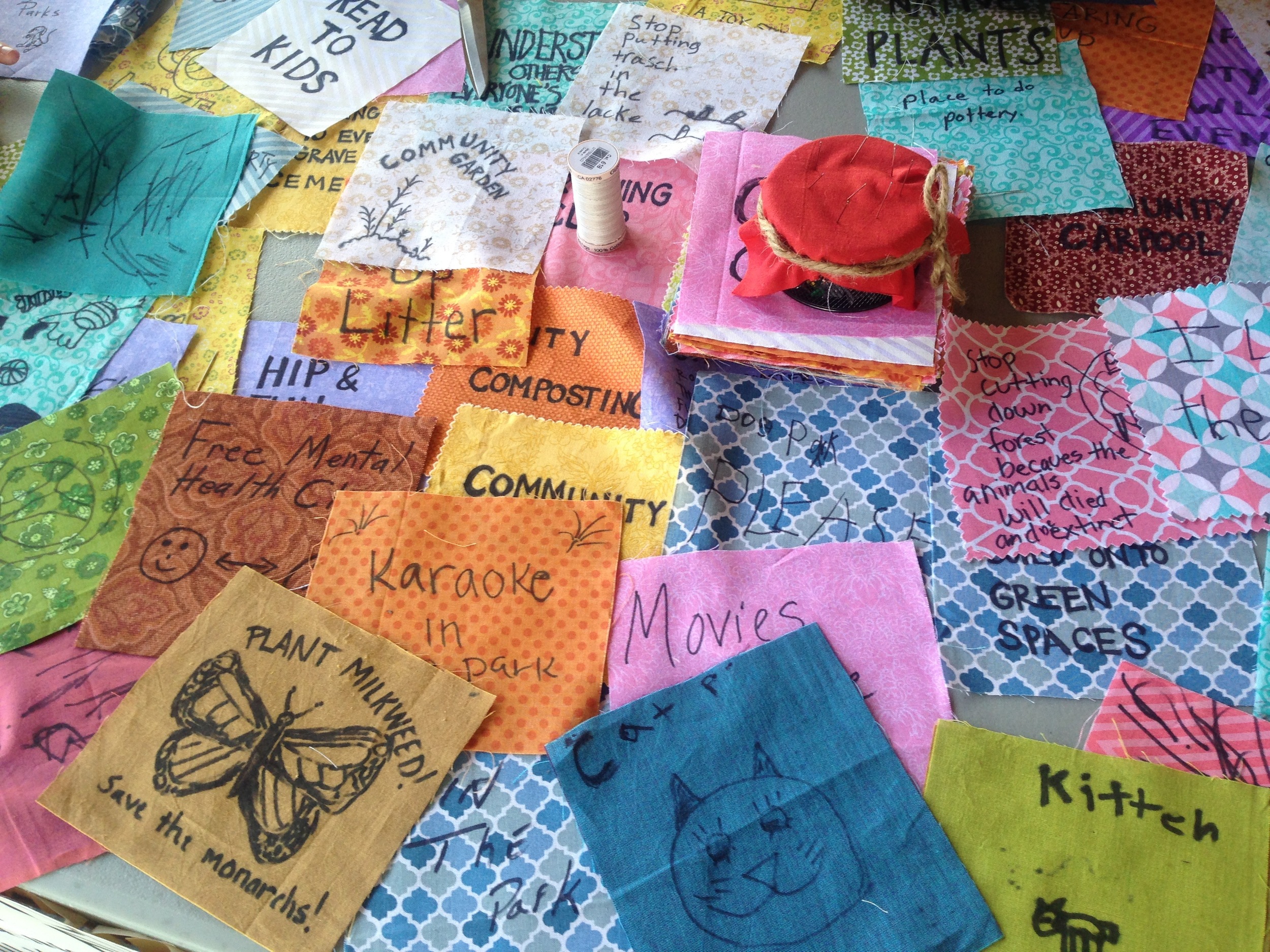  Community Visioning Session at Richfield Farmers Market. Photo by Becca Barniskis. 