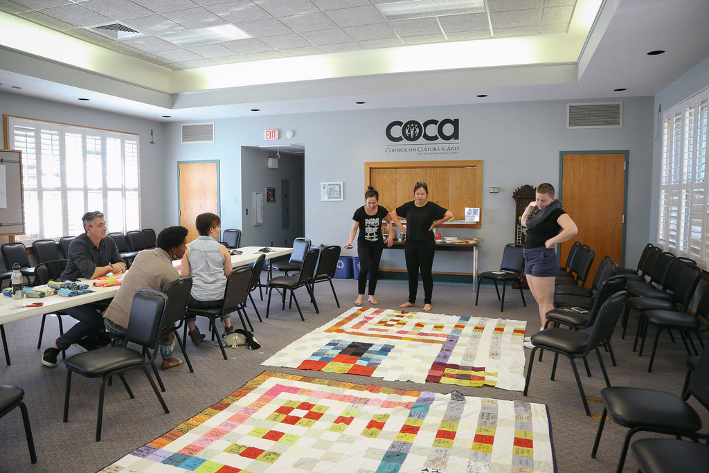 Community Sewing Bee at COCA in Tallahassee, FL