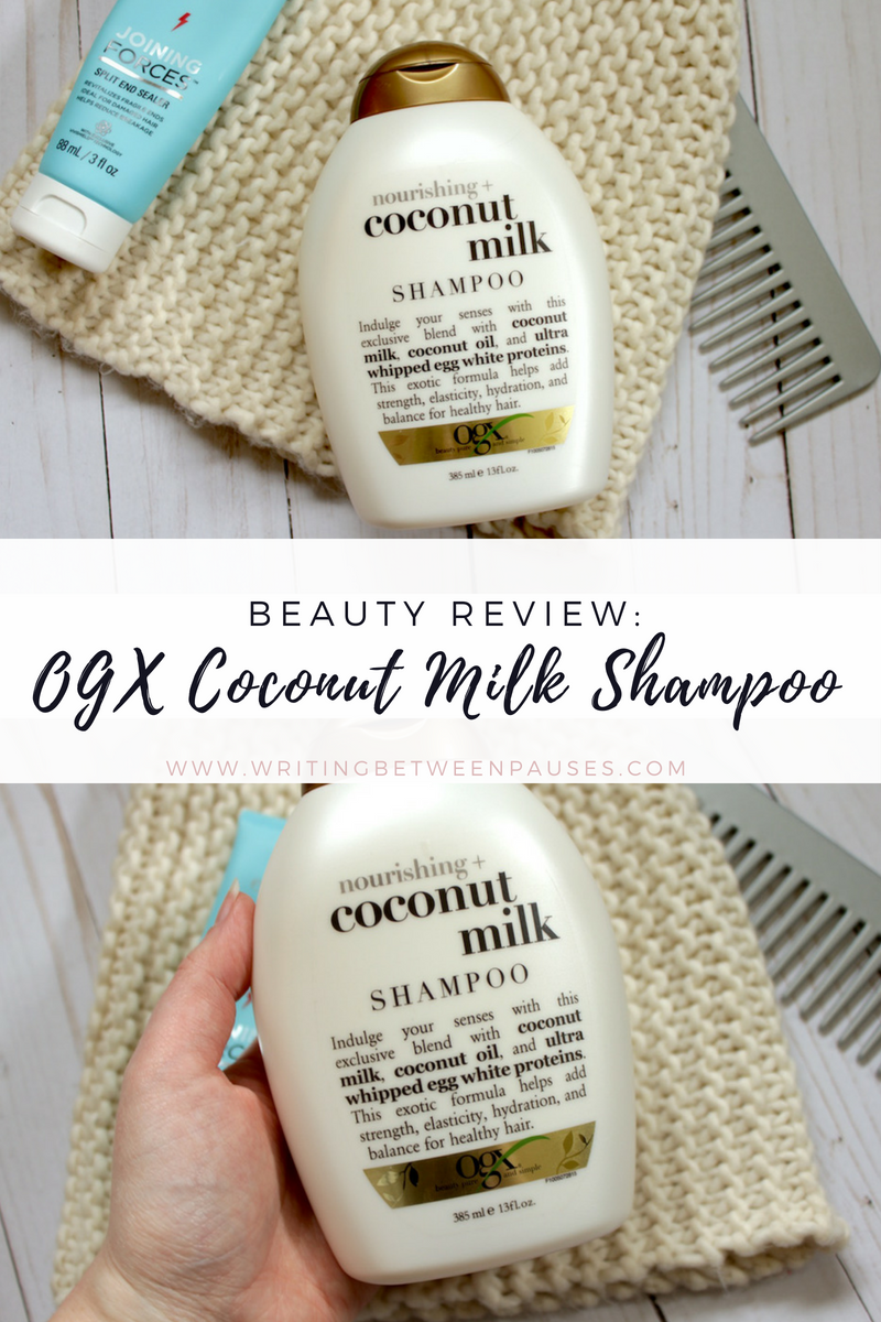 Fil gasformig Mob Beauty Review: OGX Coconut Milk Shampoo — Michelle Locke