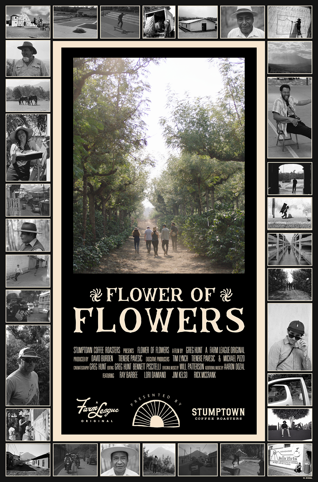Flower of Flowers poster design by Michael Dozal