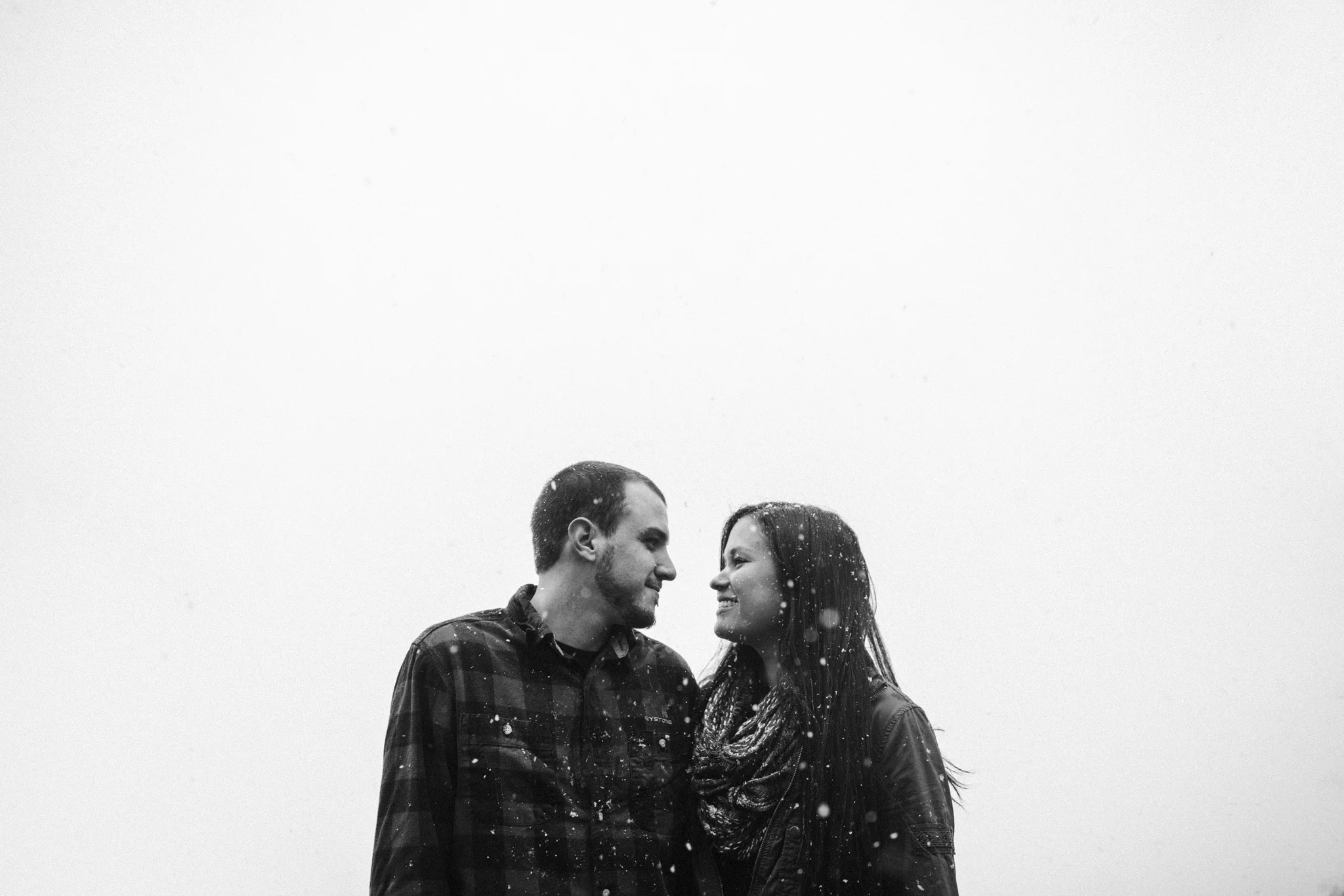 Colorado Snow Winter Rocky Mountain Engagement Session