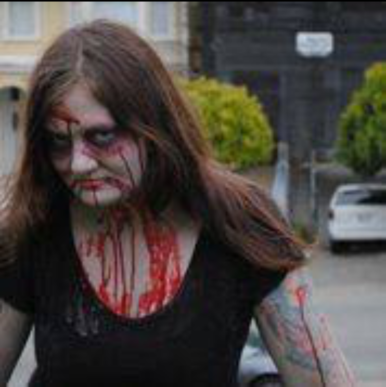  Zombie on movie, "Apocalypse." 