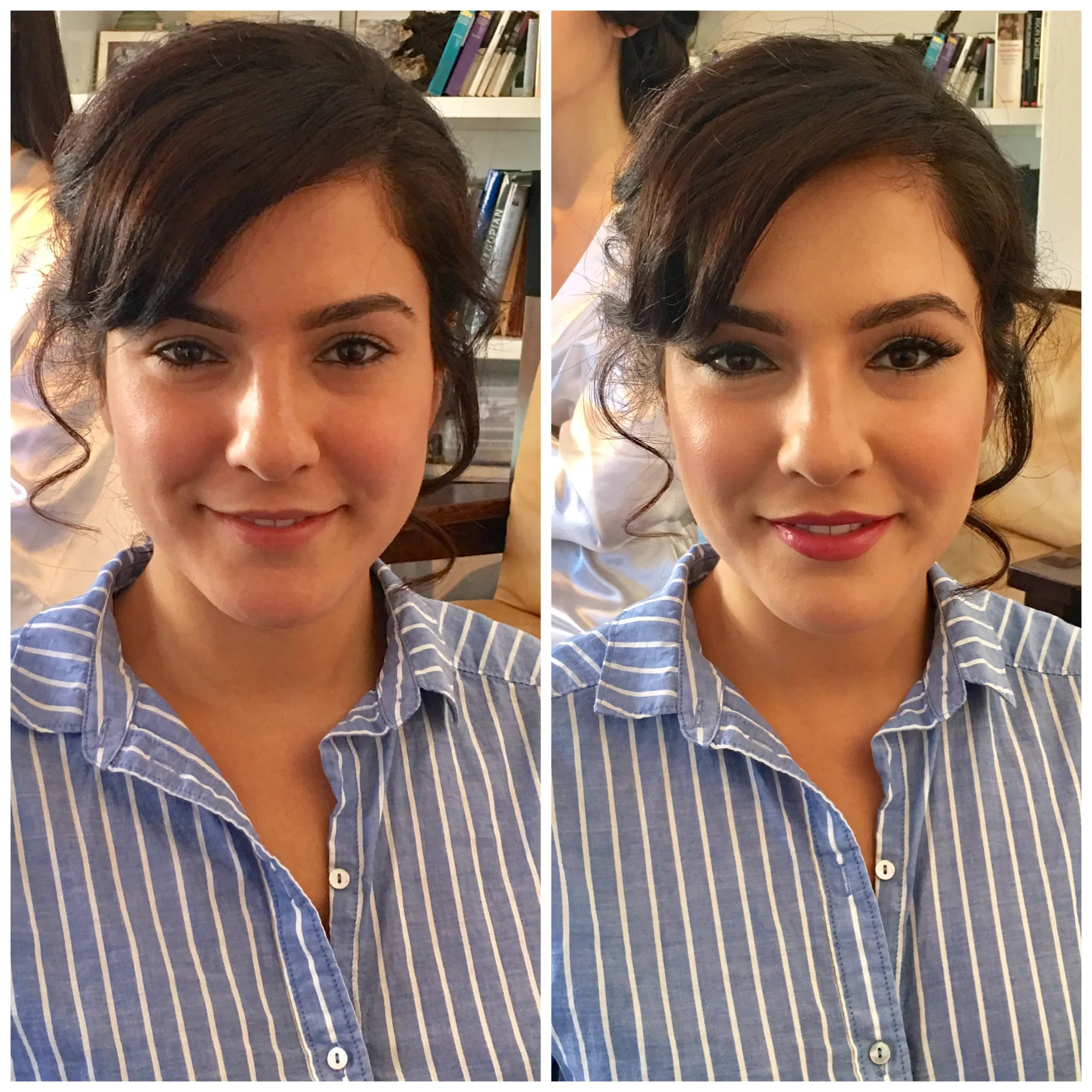  Traditional Makeup on this New York Bride 