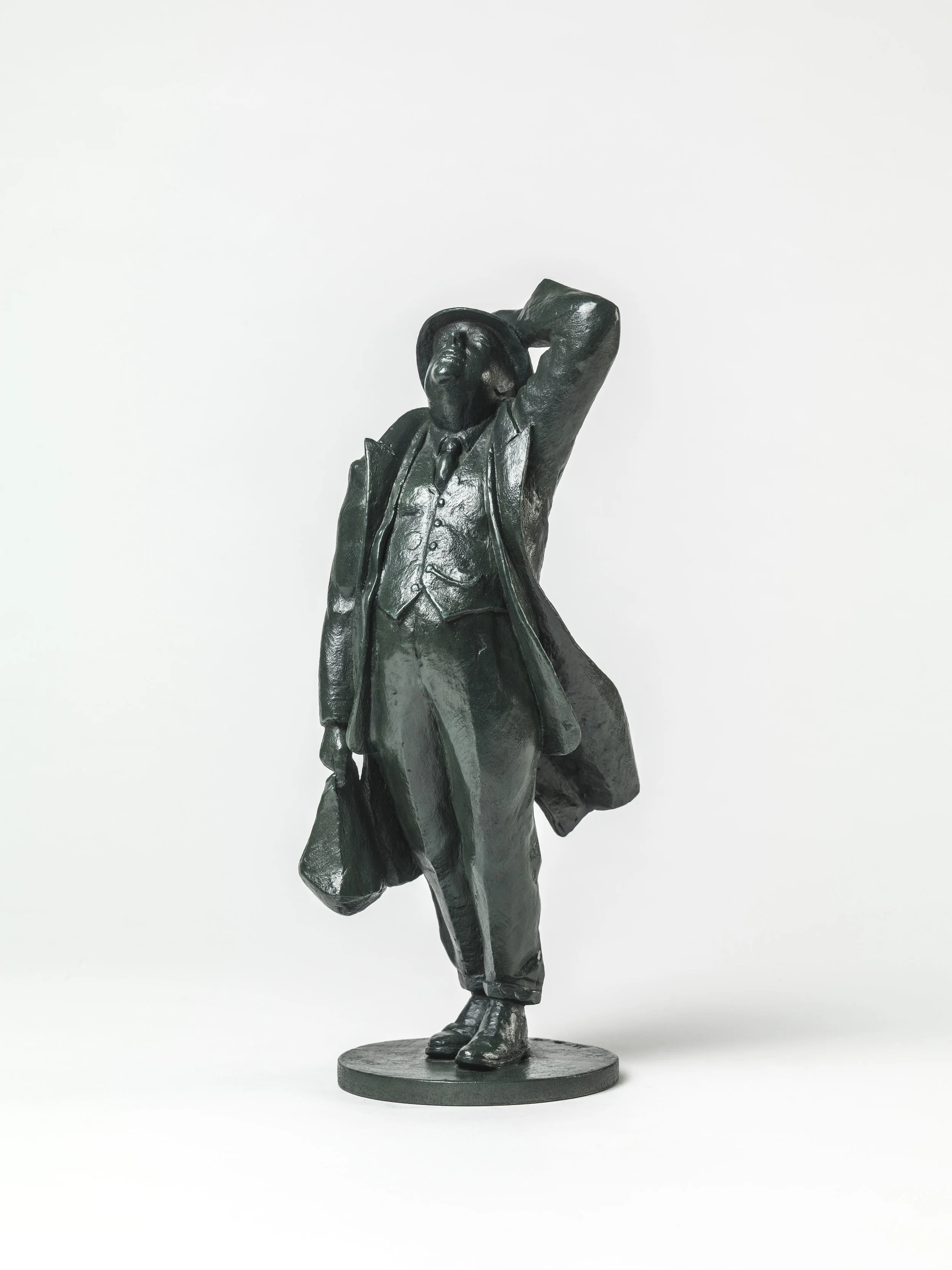 40. John Betjeman maquette.