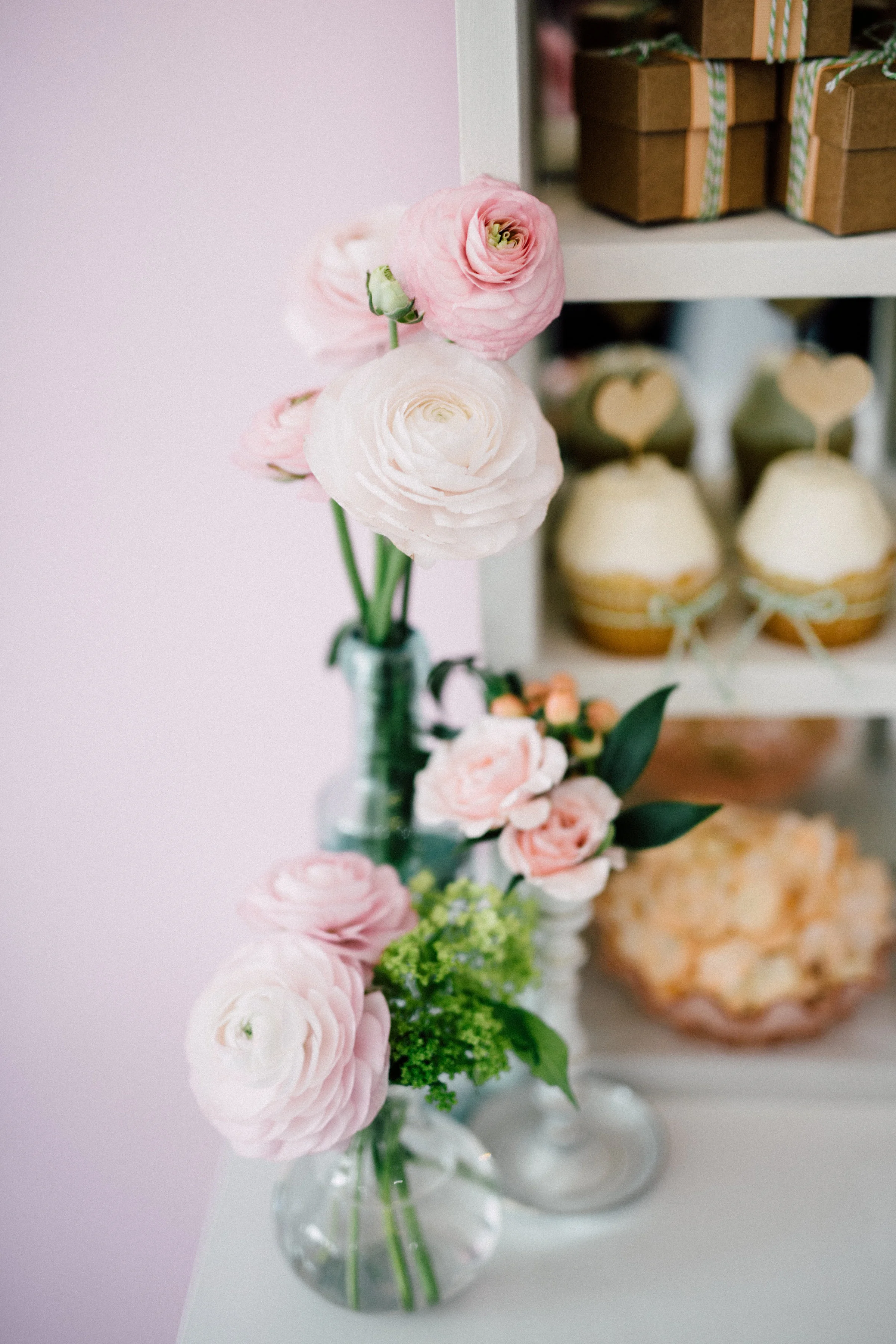 August In Bloom - Bud vases - Bun In The Oven Baby Shower (Style Me Pretty & SMP Living)