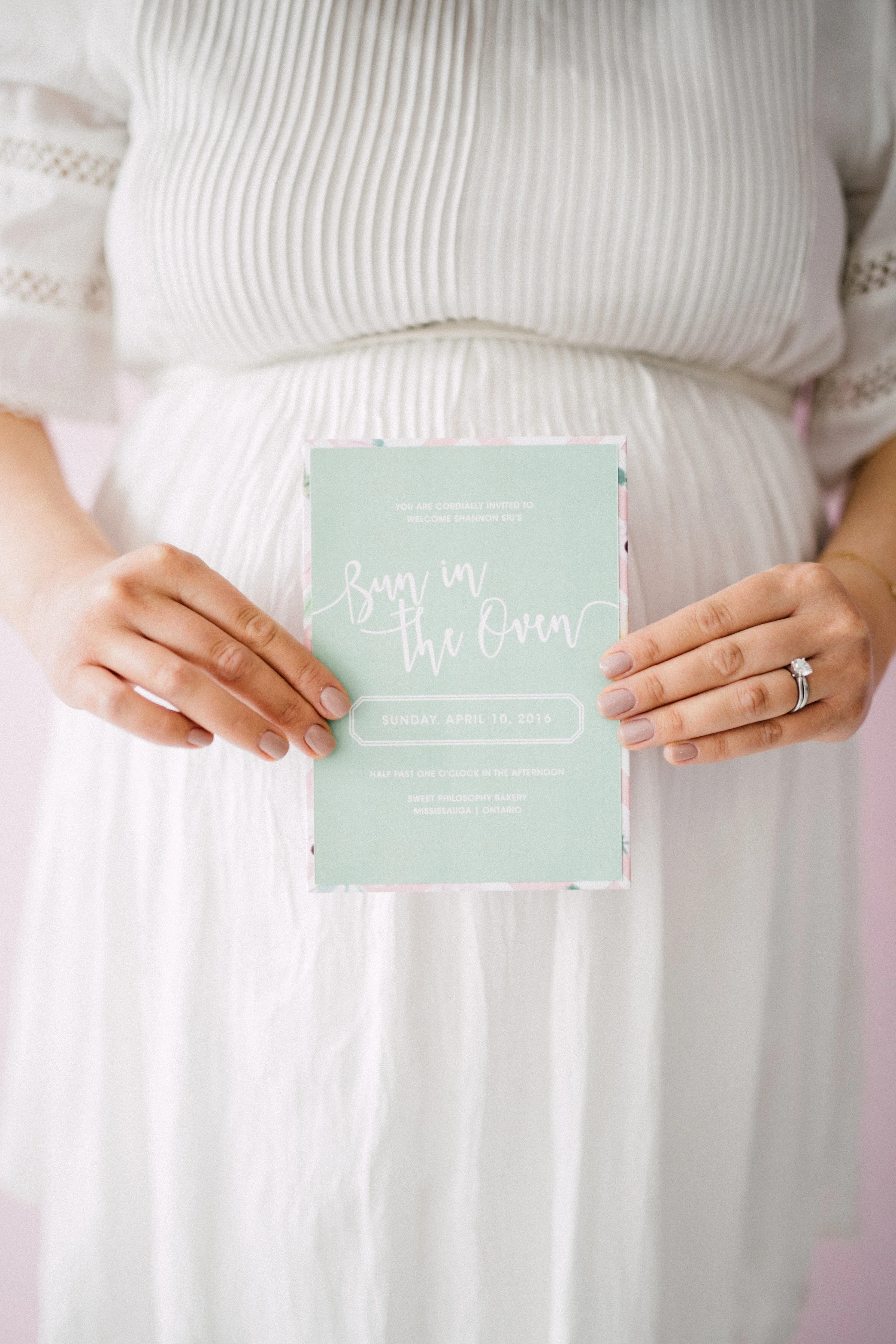 August In Bloom - Rifle Paper Co. inspired invitations - Bun In The Oven Baby Shower (Style Me Pretty & SMP Living)