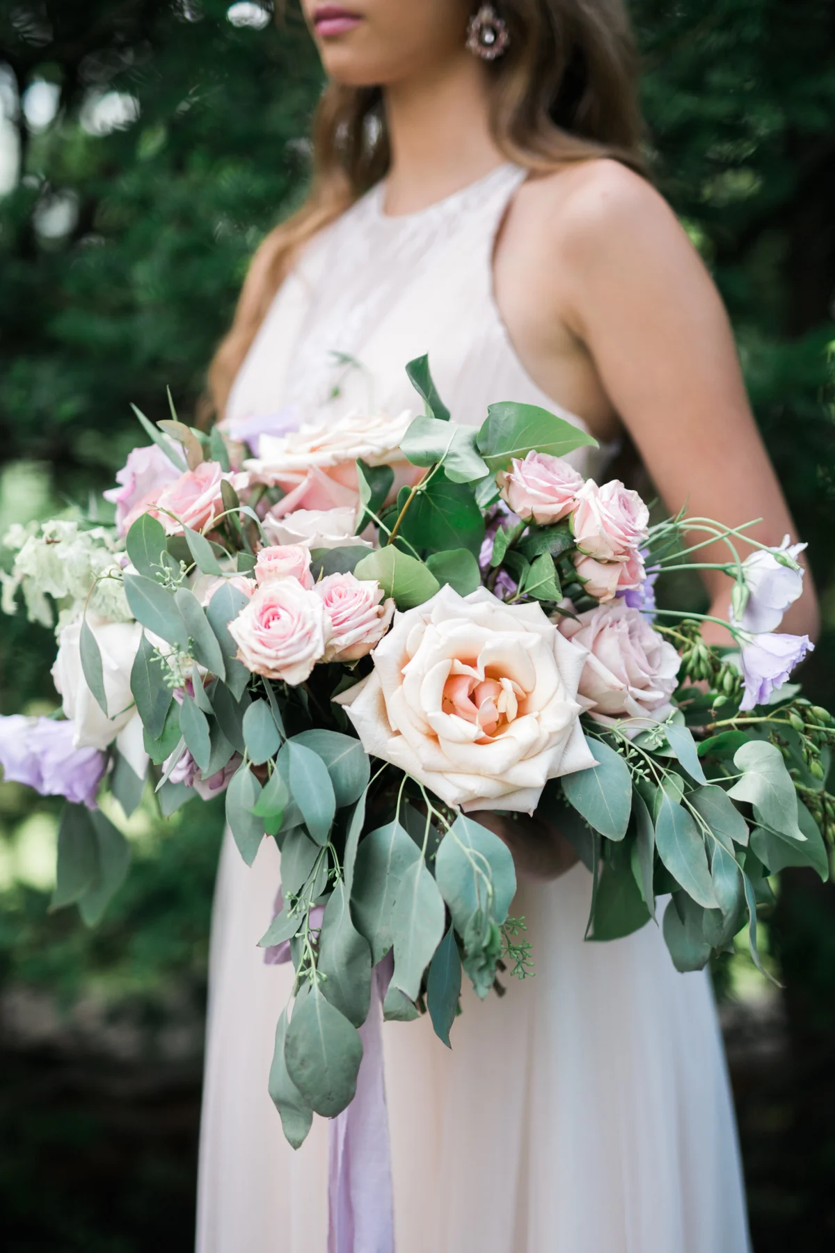 August In Bloom - Pastel Bouquet - Fairytale Wedding (Wedluxe)