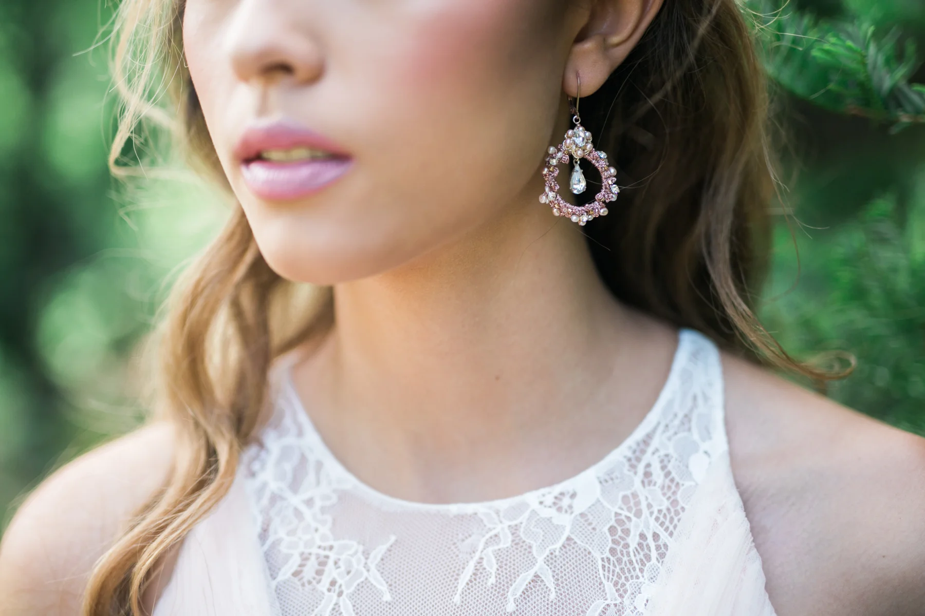 August In Bloom - Rose gold bridal accessories - Fairytale Wedding (Wedluxe)