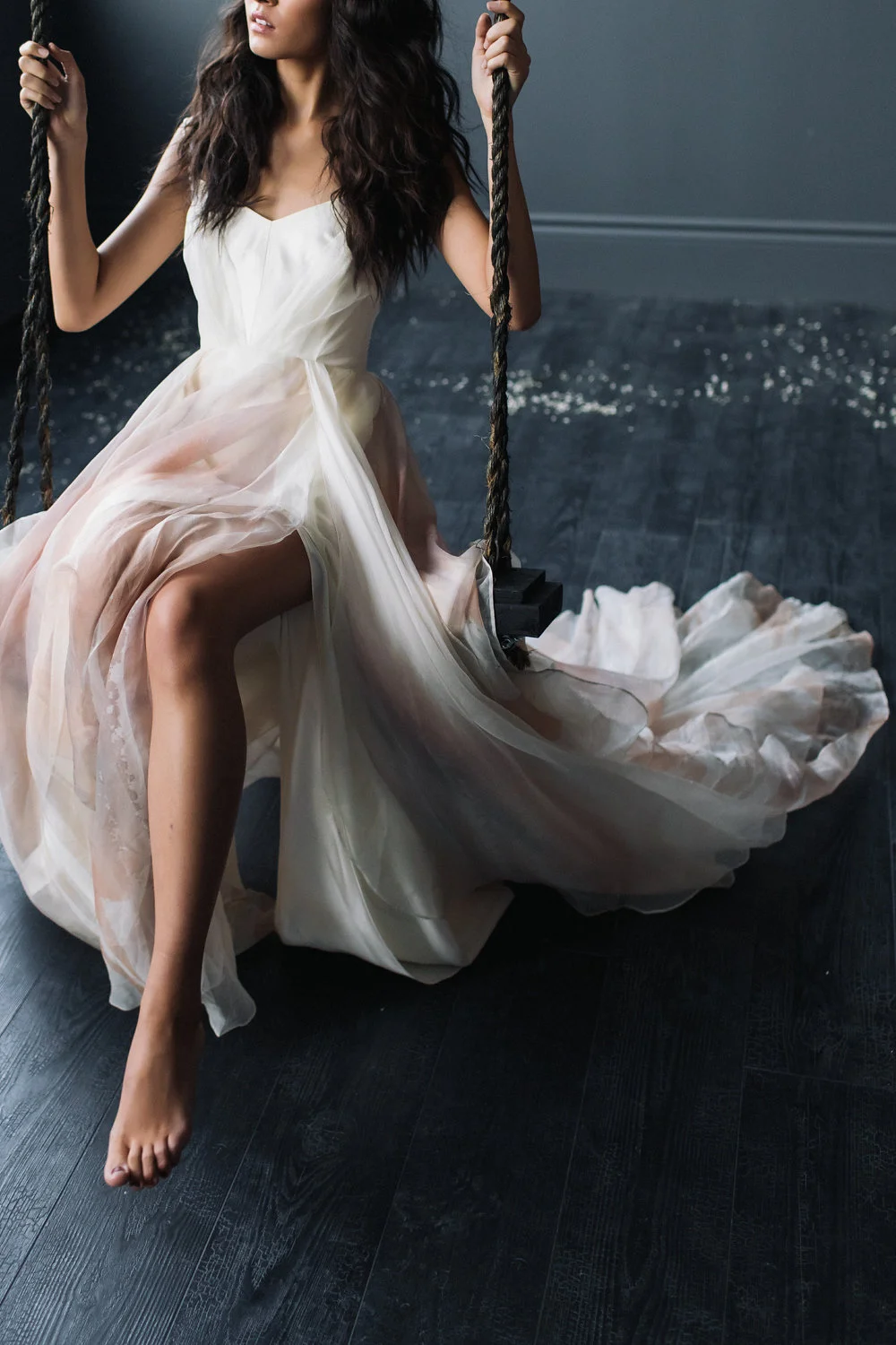 August In Bloom - Wedding heels - Bride on swing - Magnolia Dreams (The Bridal Affair)