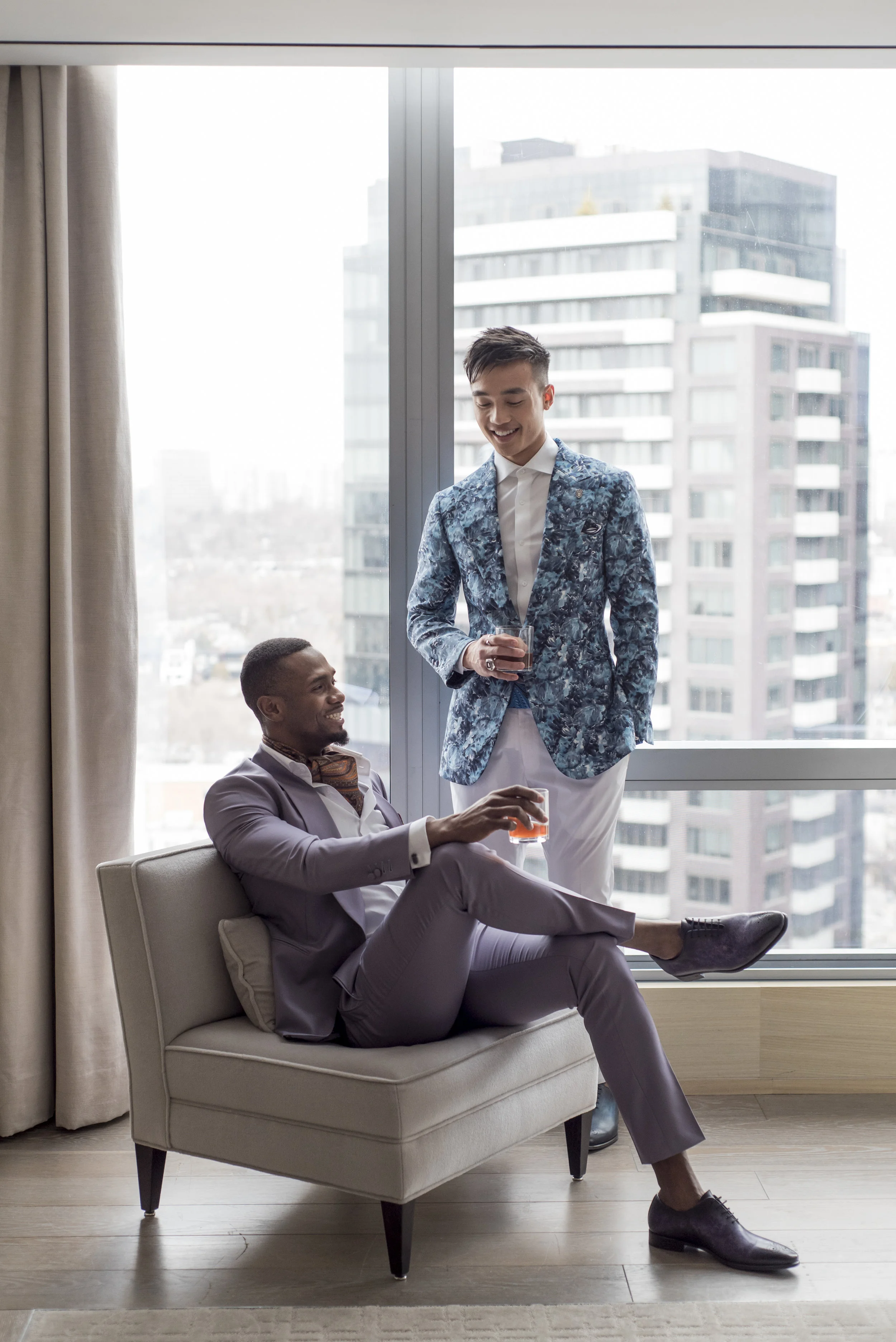 August In Bloom - Grooms - The Suited Groom