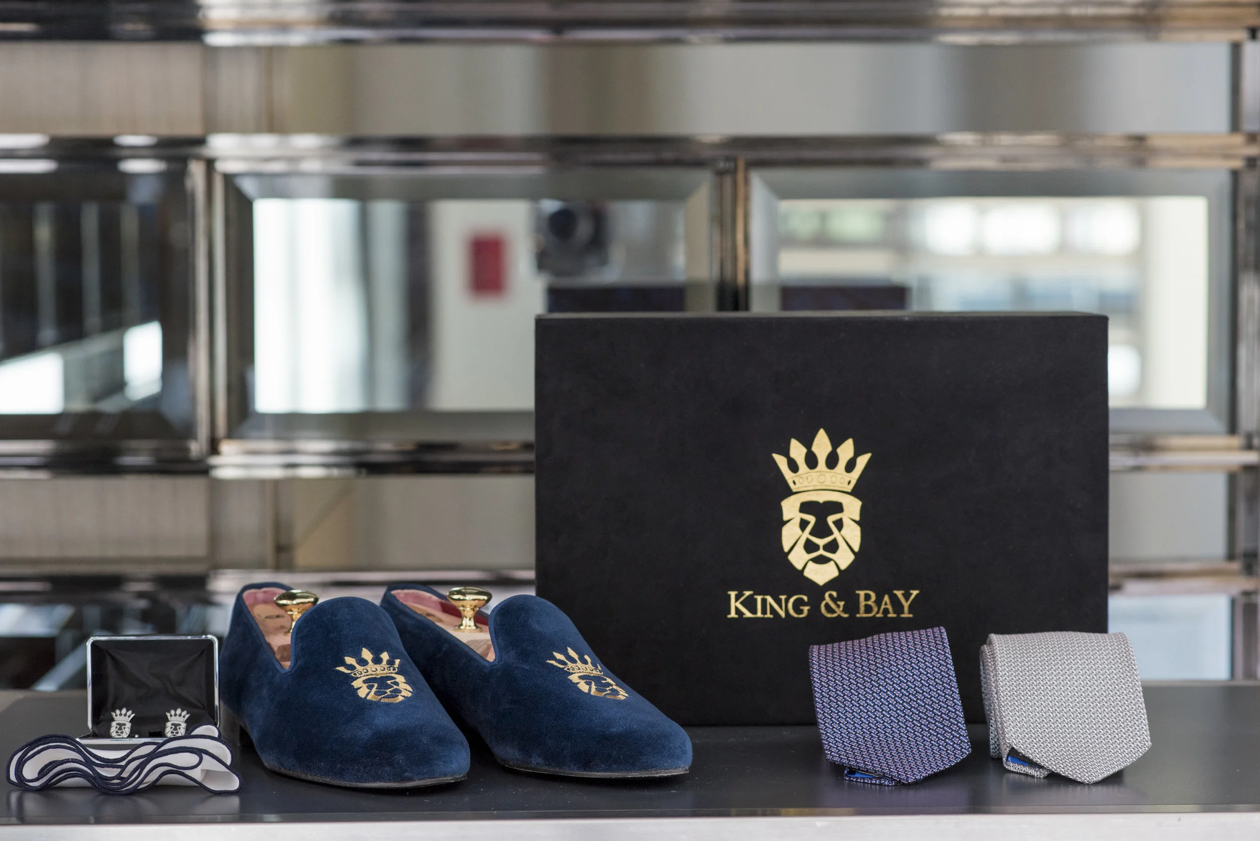 August In Bloom - Mens shoes shelf - The Suited Groom