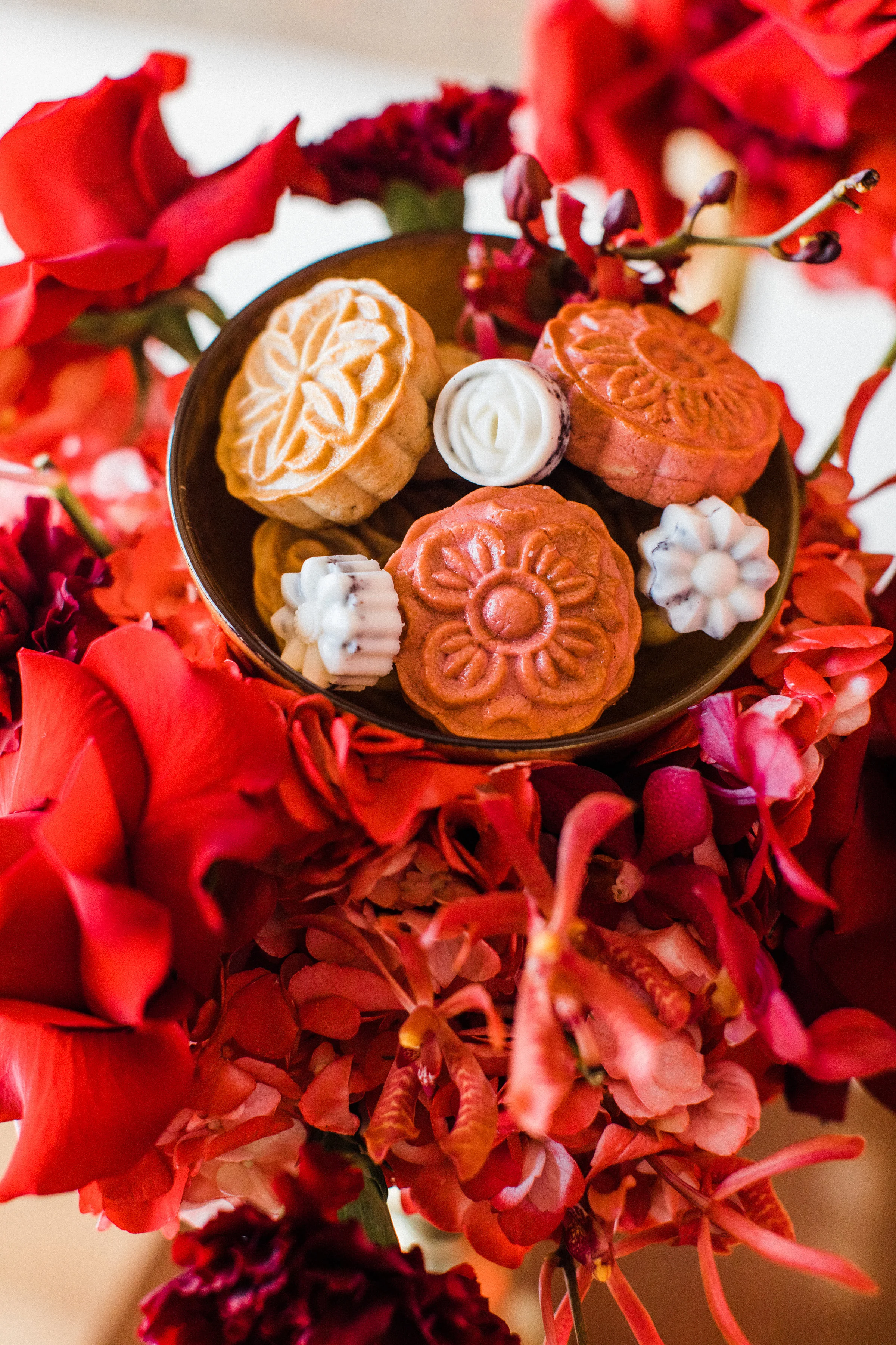 August In Bloom - Desserts - Dessert bowl - Scarlet Sweetheart (Lavish Dulhan)