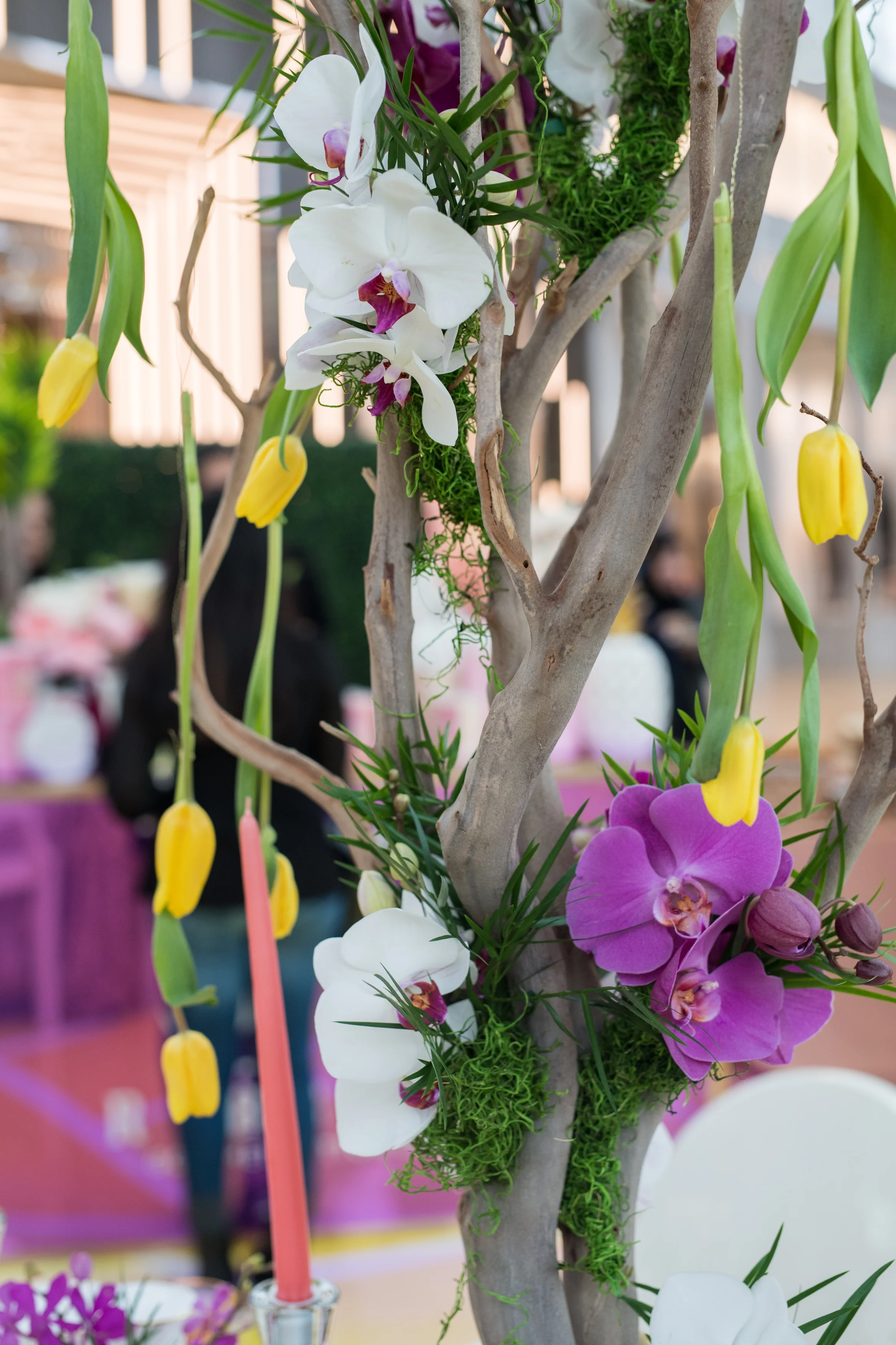 August In Bloom - Orchids - #SQ1Bridal (Square One Shopping Centre)