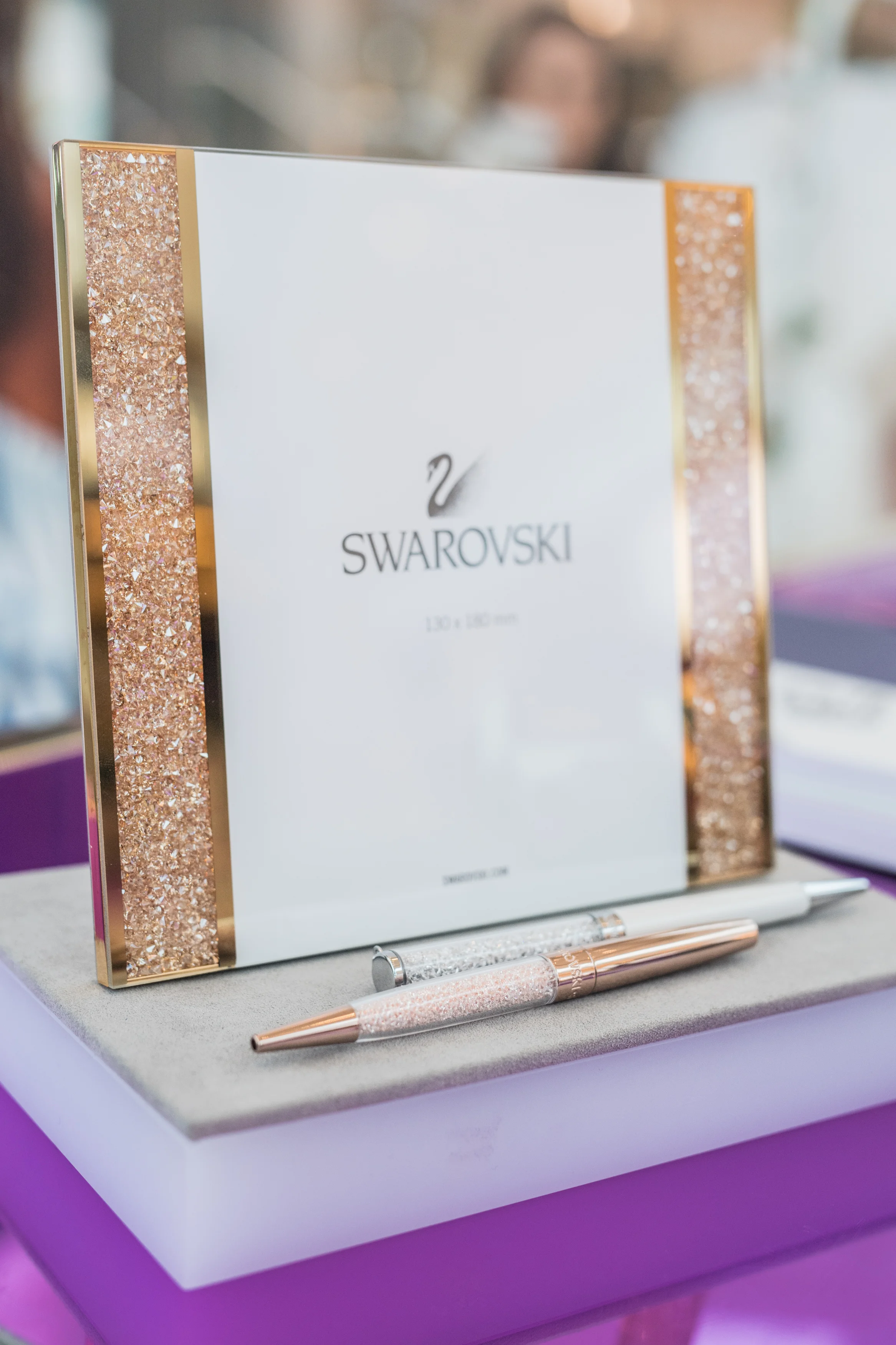 August In Bloom - Swarovski display - #SQ1Bridal (Square One Shopping Centre)