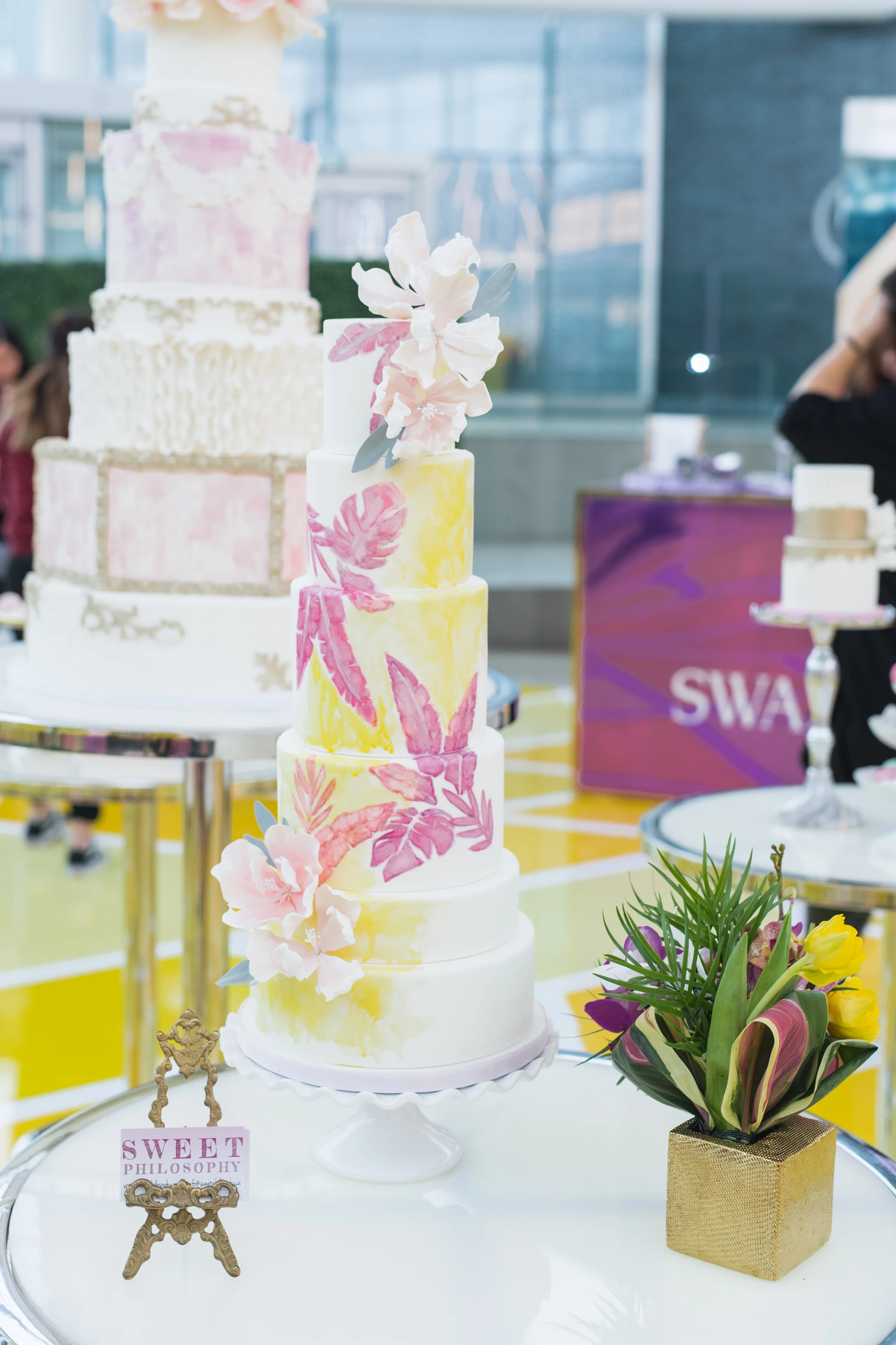 August In Bloom - Sweet Philosophy cakes - #SQ1Bridal (Square One Shopping Centre)