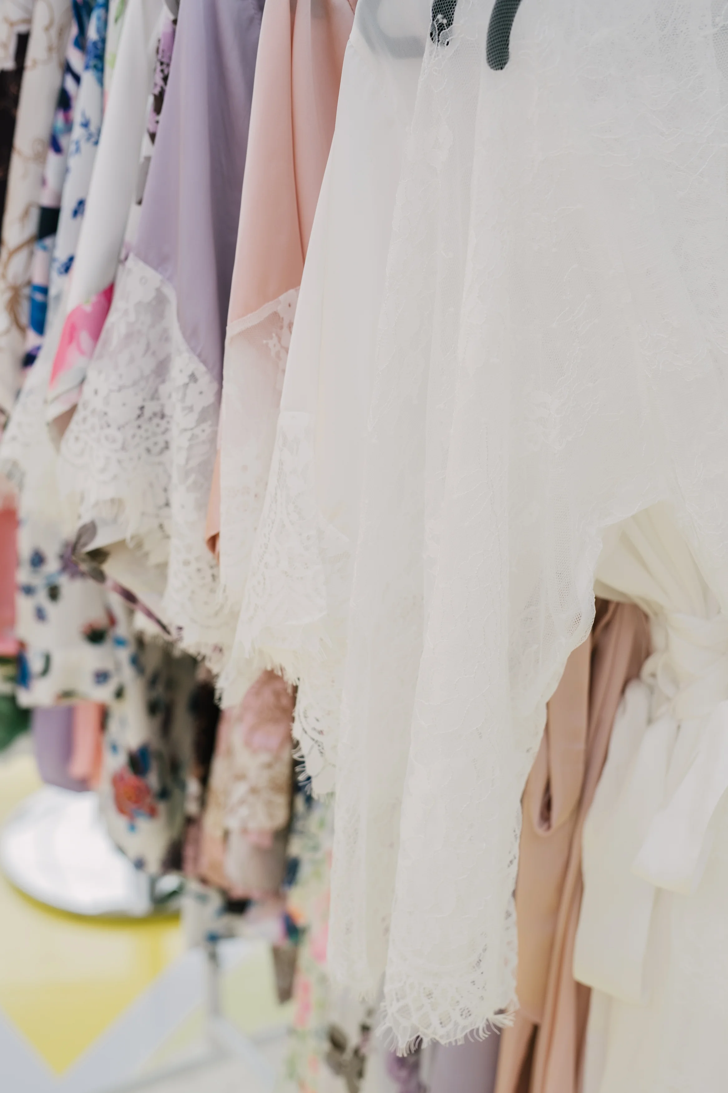 August In Bloom - Clothing rack - #SQ1Bridal (Square One Shopping Centre)