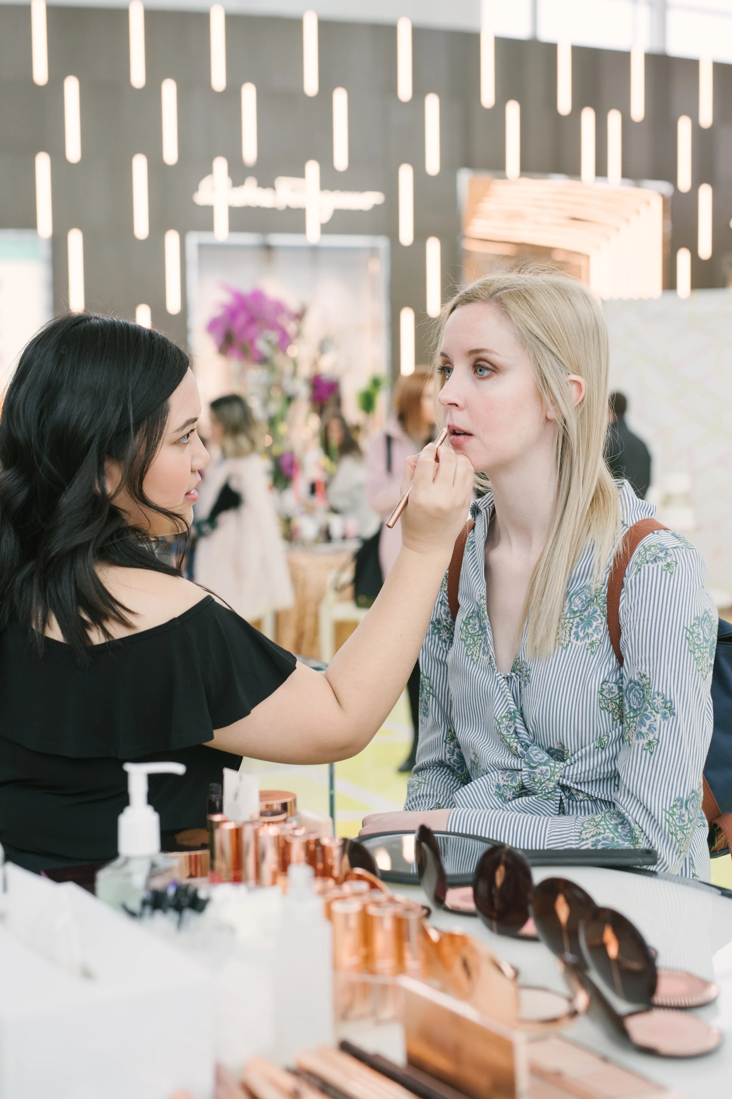 August In Bloom - Makeup station - #SQ1Bridal (Square One Shopping Centre)