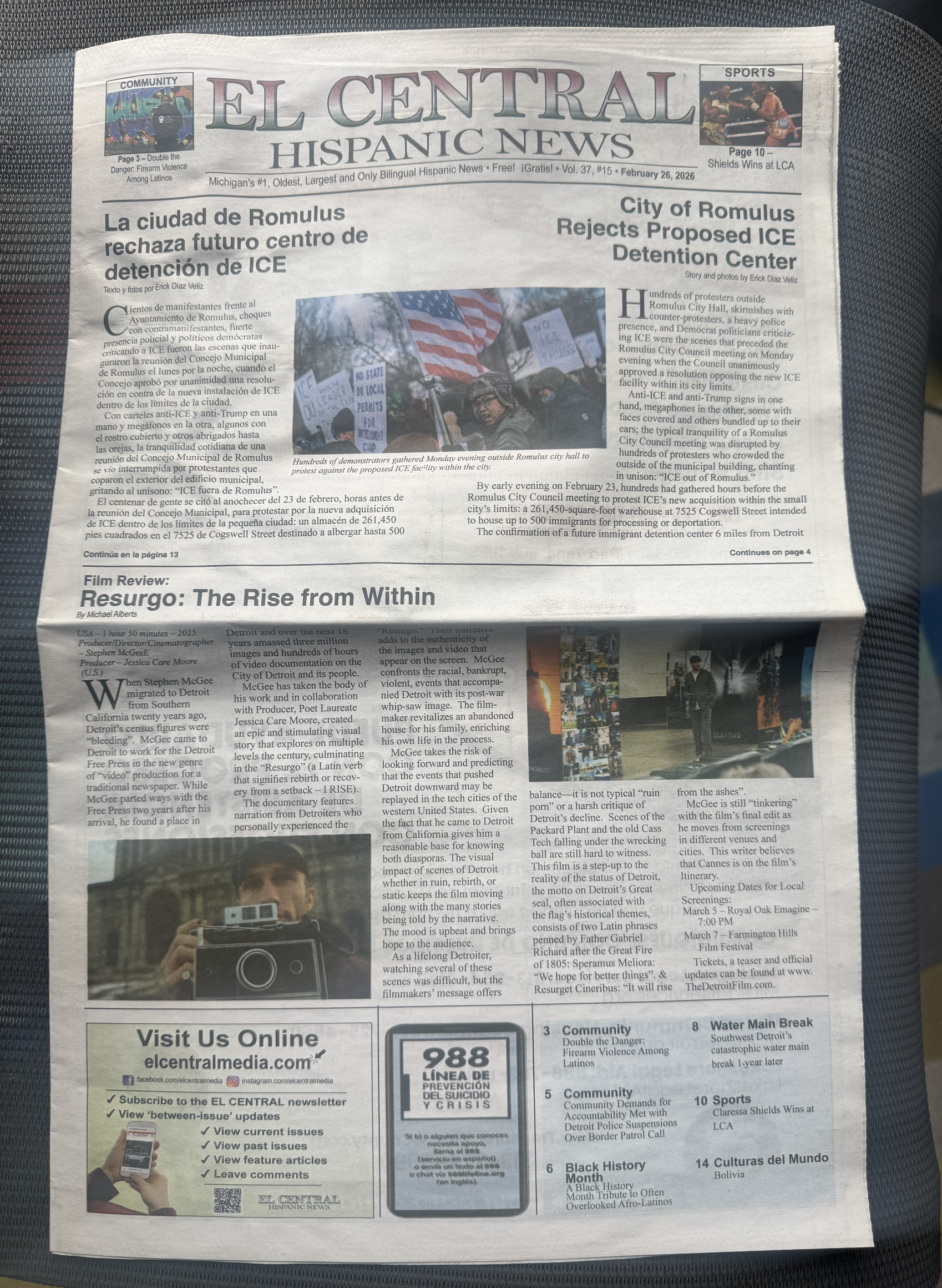 El Central Latino News Paper