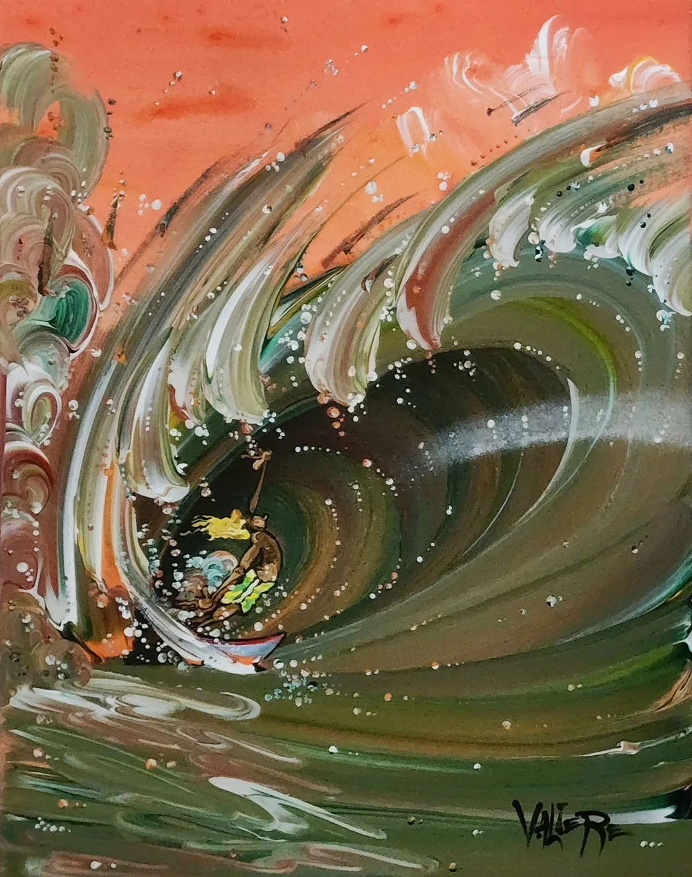 せ*ぷ様 Steven Valiere原画ハワイアート★ヘザーブラウンwtwグリ せ*ぷ様 Steven Valiere原画ハワイアート☆ヘザーブラウンwtwグリ