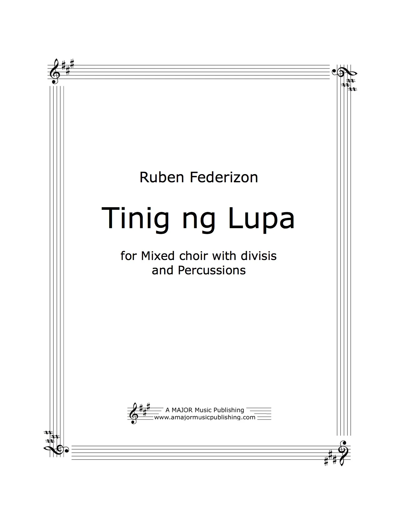 - - Tinig ng Lupa (Federizon) - - 1 download and authorization to print 32 copies.