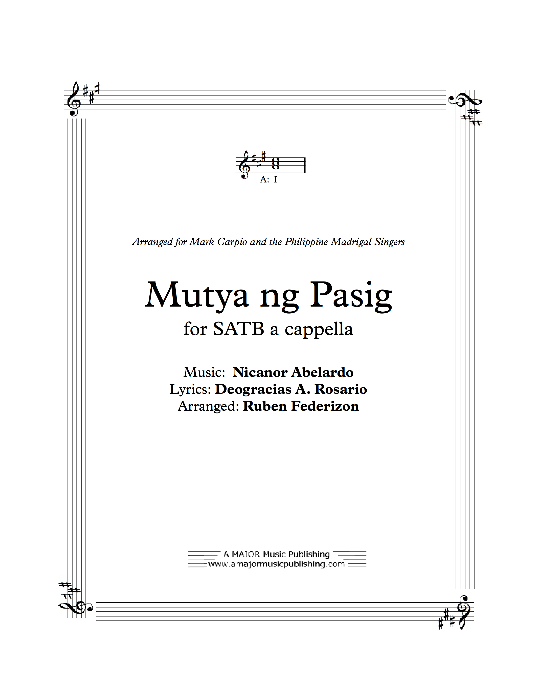 Mutya ng Passig (Abelardo) - - 1 download with authorization to print 16 copies.
