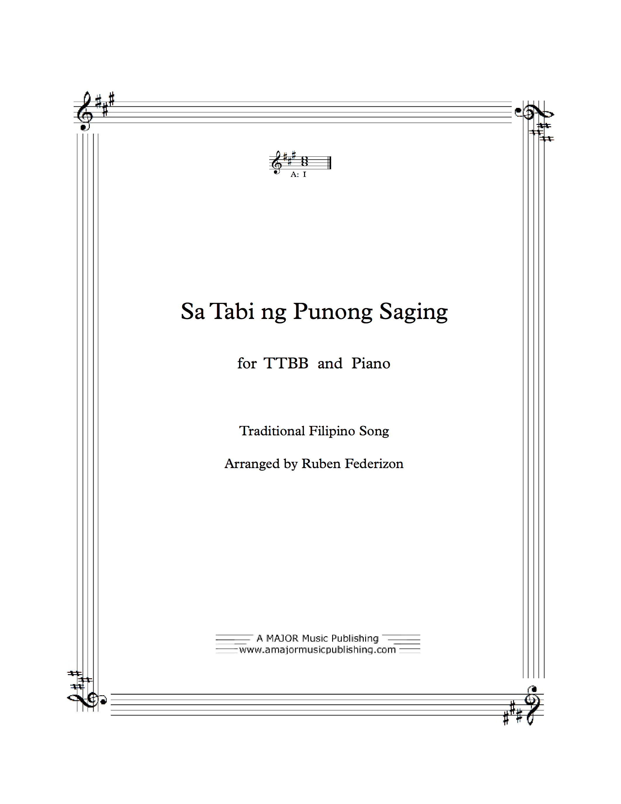 Sa Tabi ng Punong Saging - - - - - 1 download with authorization to print 24 copies.