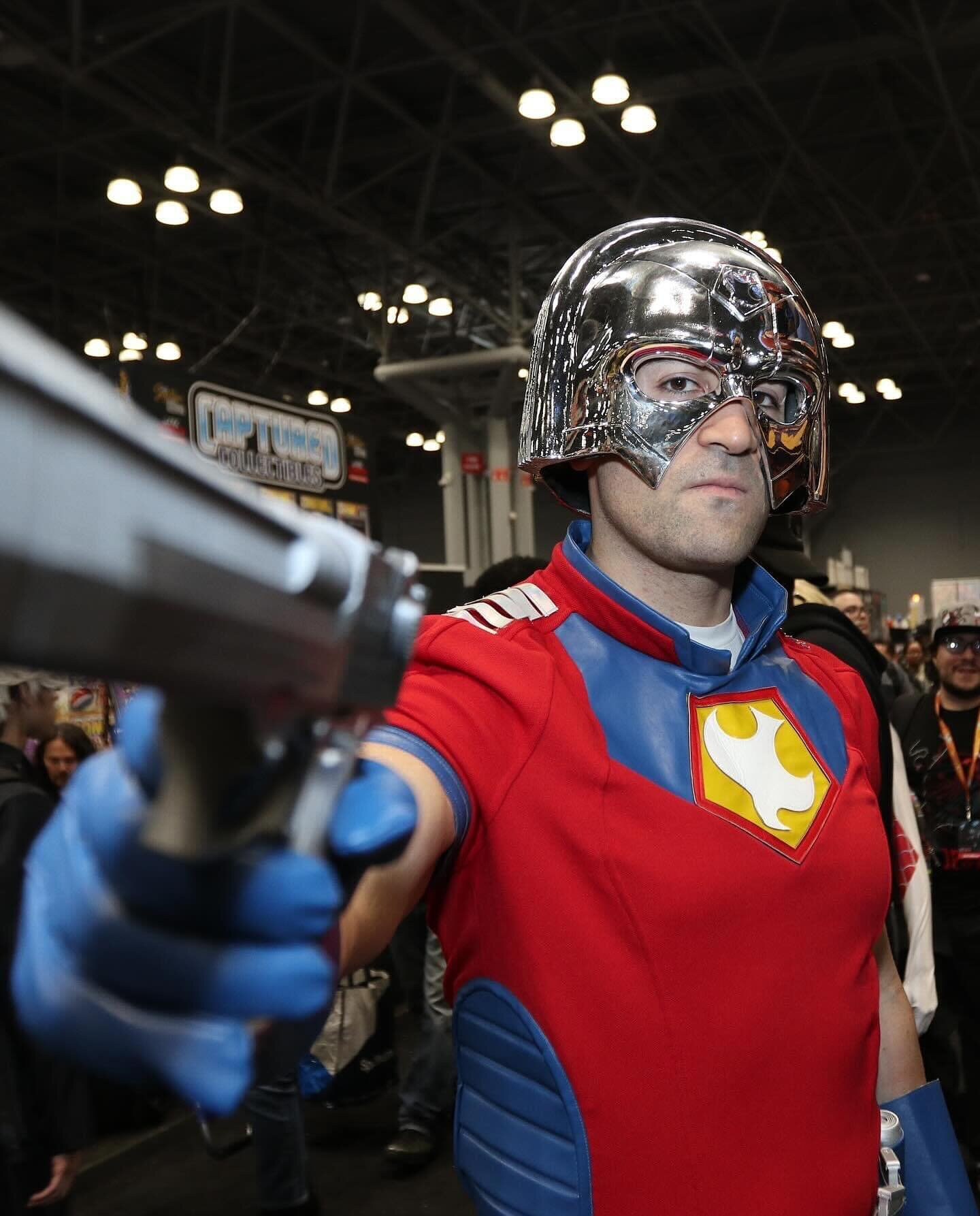 Cosplayers attend the New York Comic Con at the Jacobs K. Javits Convention Center on October 14, 2023 in New York City. 
.
.
.
.
.
.
#nycc #nycc2023 #cosplay #newyork #javitscenter #pokemon #marvel #dc #anime #cosplayers #kricksmithphoto #posing #me