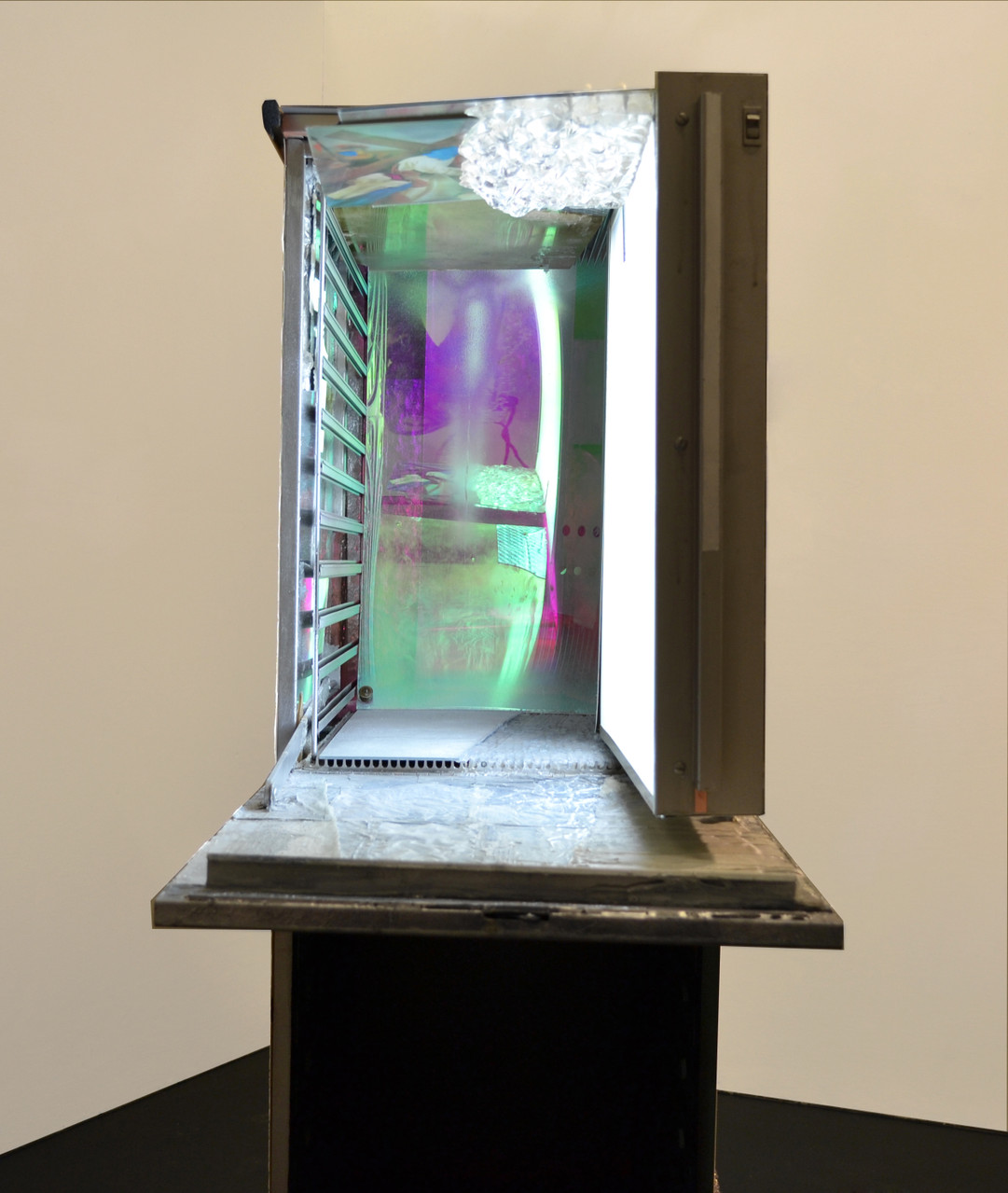 Detail of "Lord Willing," 2014 . Part of series entitled "Vestige" by Megan Chunn, CCA.