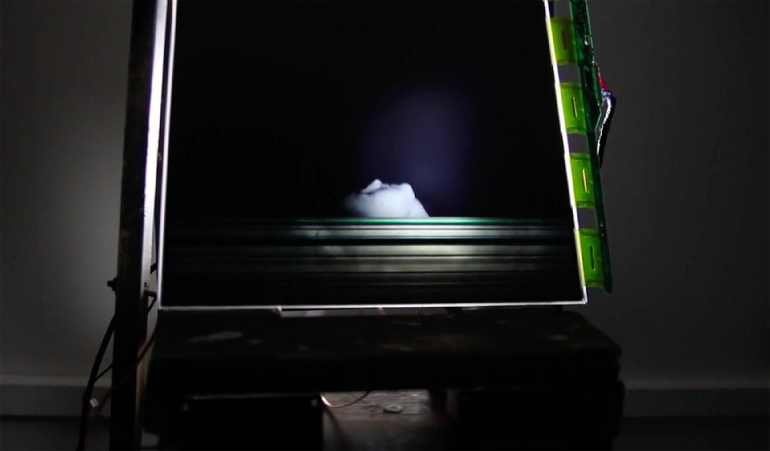Simona Fitcal. I.M.U.R. Media installation, 2015.