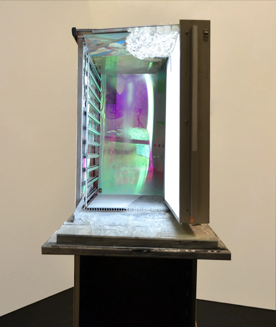 Detail of "Lord Willing," 2014 . Part of series entitled "Vestige" by Megan Chunn, CCA.