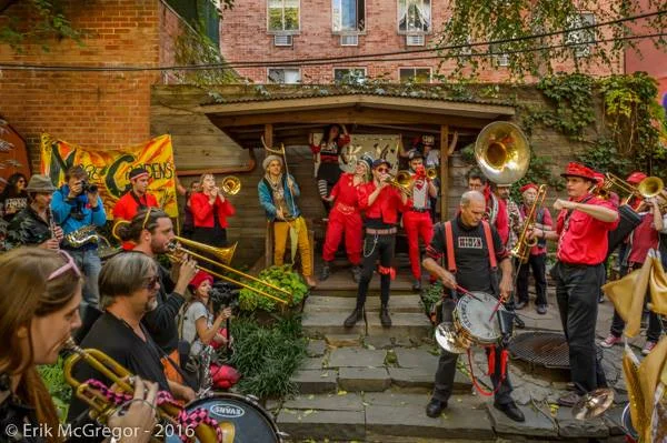 HONK for More Gardens! Parade - NYC 2016